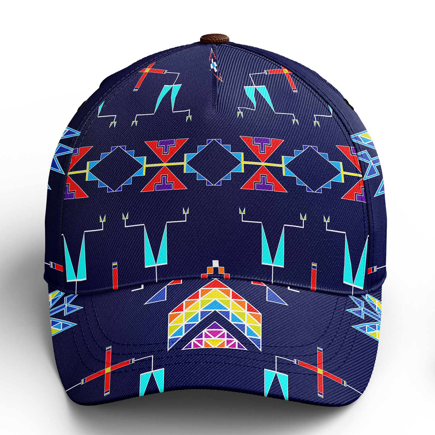 Rainy Chief Rainbow Night Lake Snapback Hat