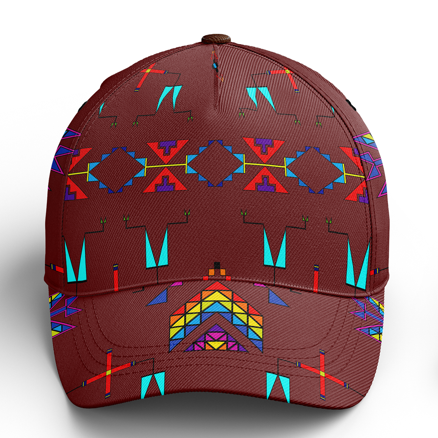 Rainy Chief Rainbow Earth Clay Snapback Hat