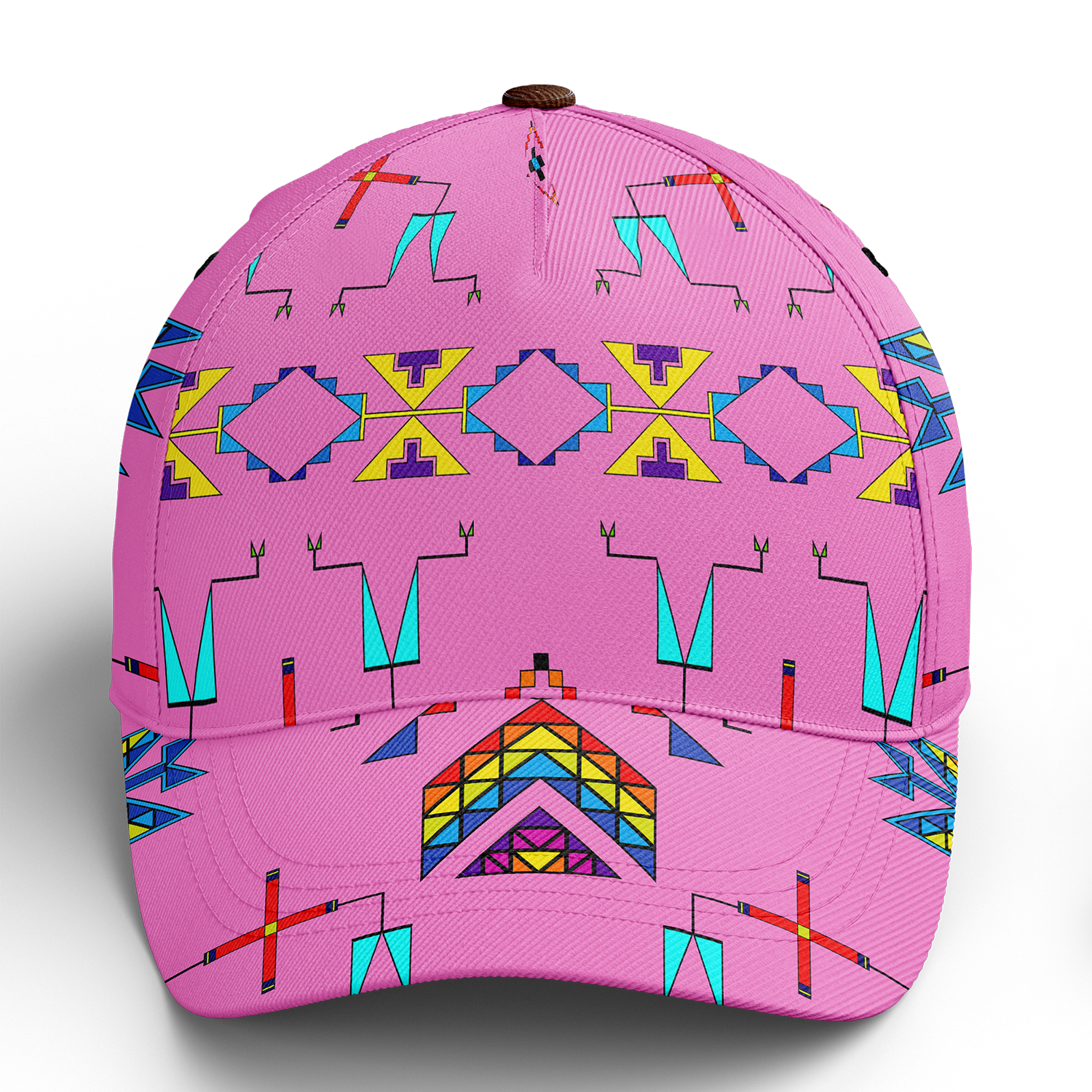 Rainy Chief Rainbow Blush Snapback Hat