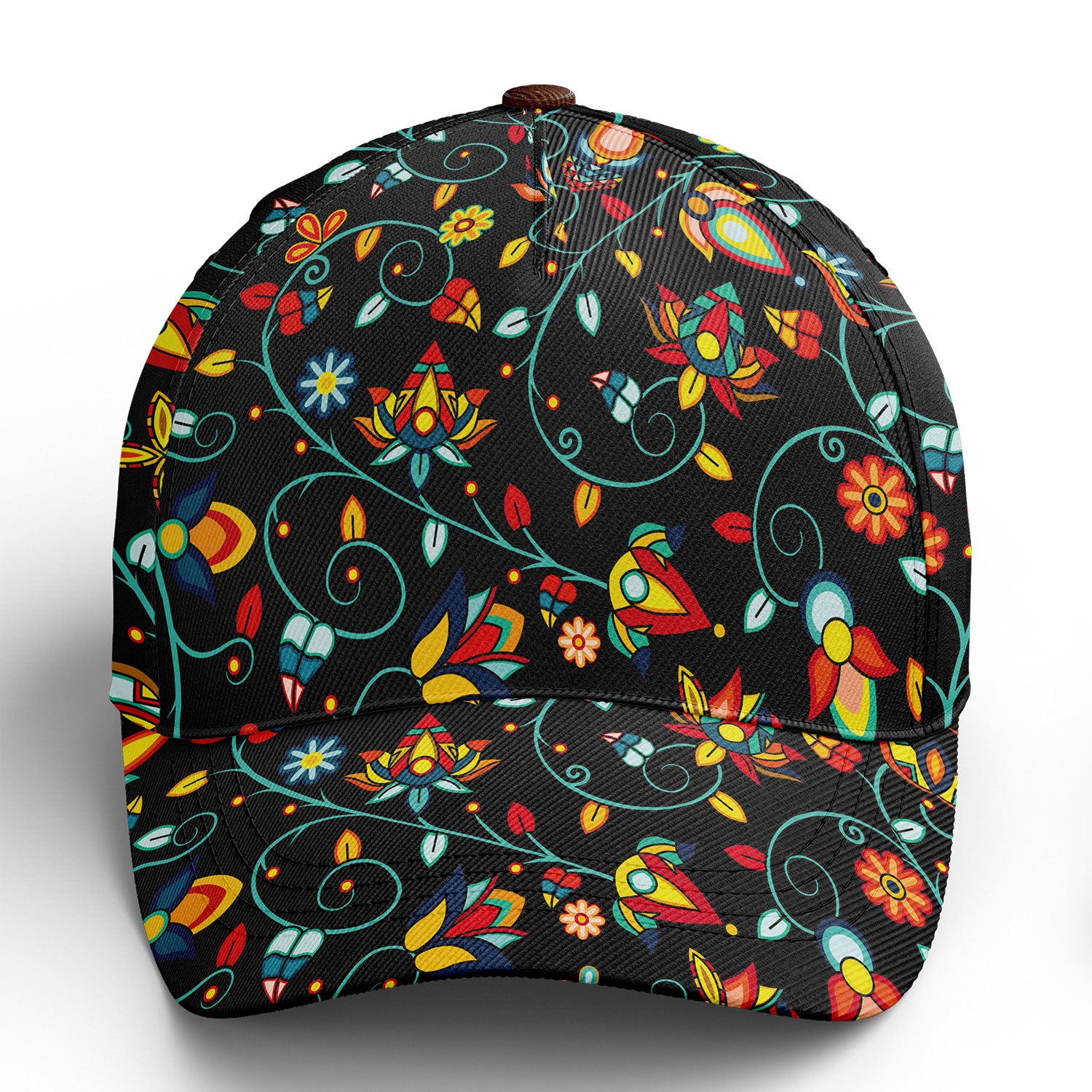 Thorny Path Black Snapback Hat