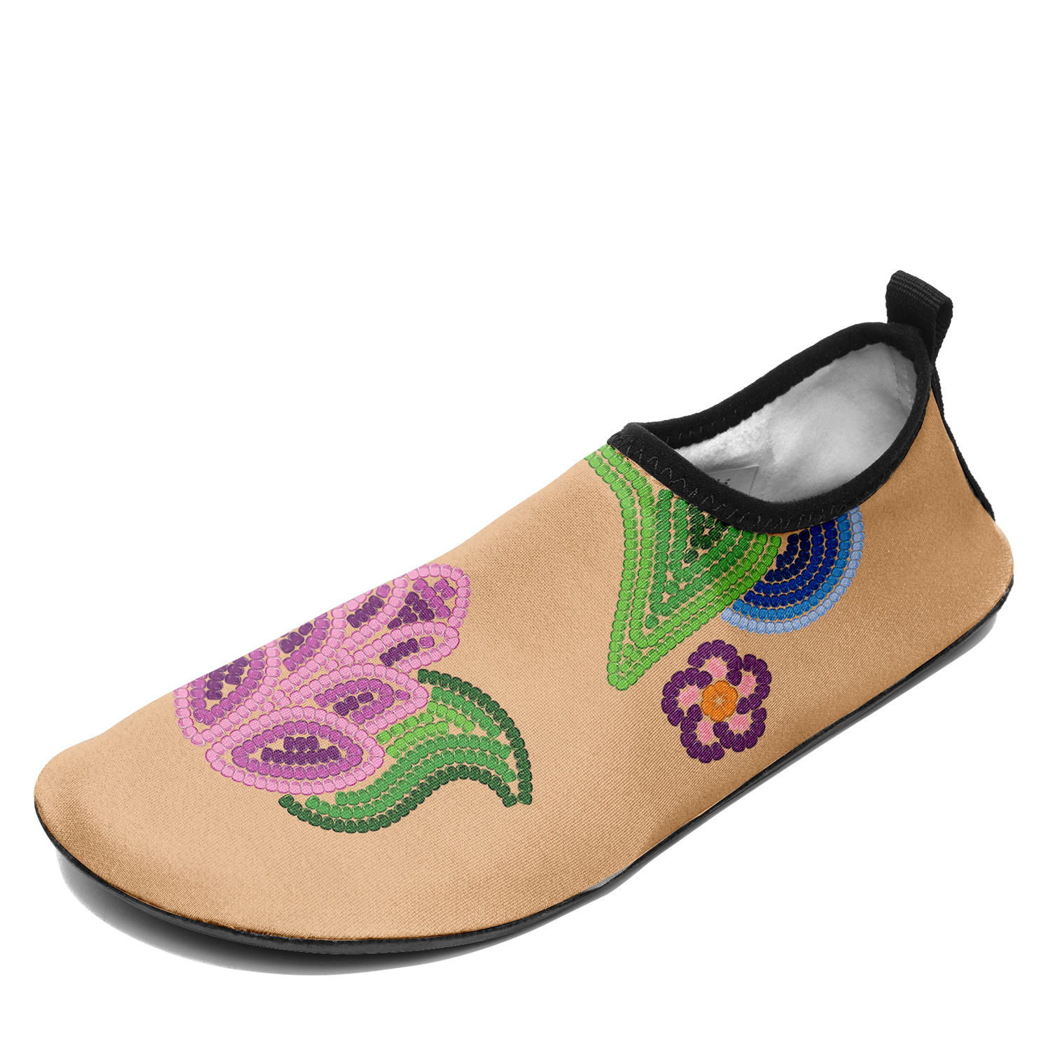 Petal Perfection 2 Kid's Sockamoccs Slip On Shoes