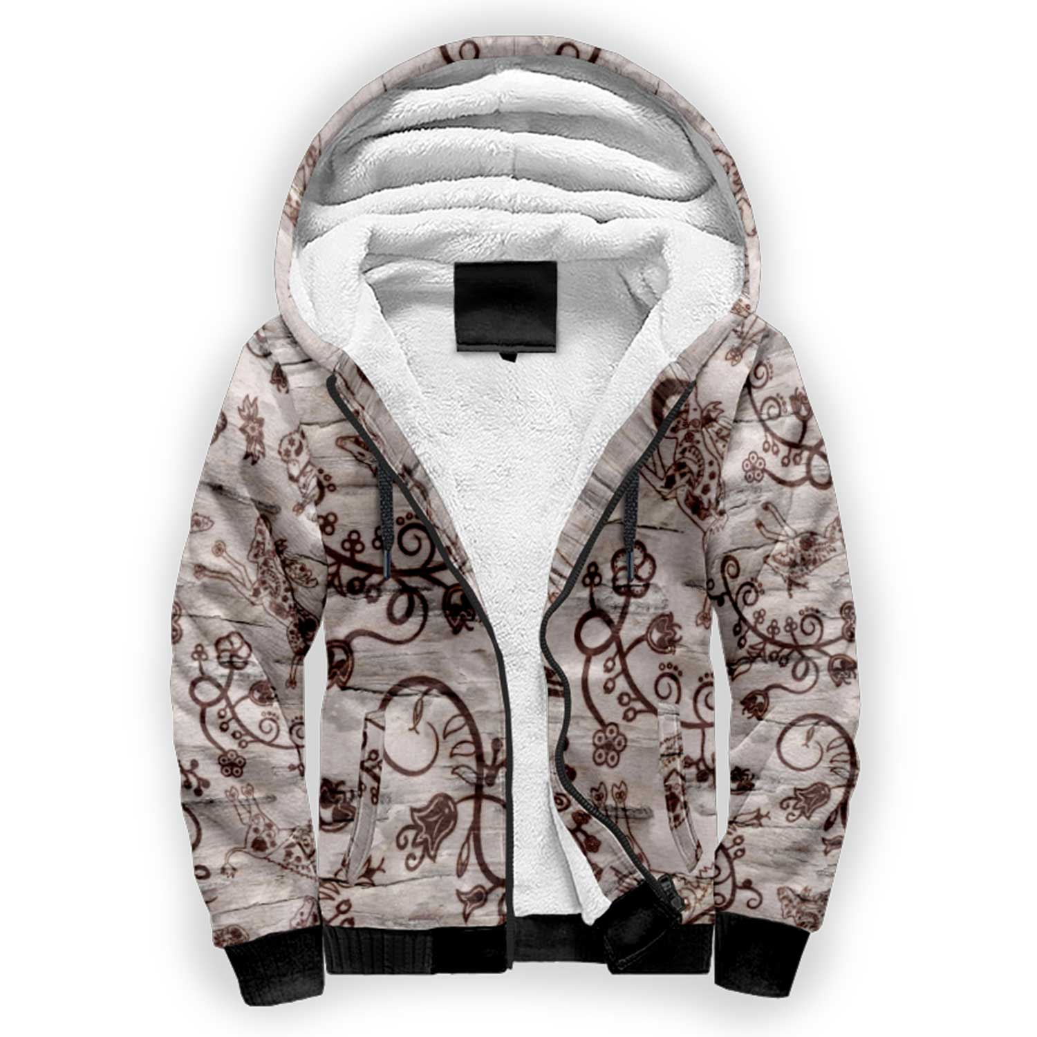 Forest Medley Sherpa Hoodie