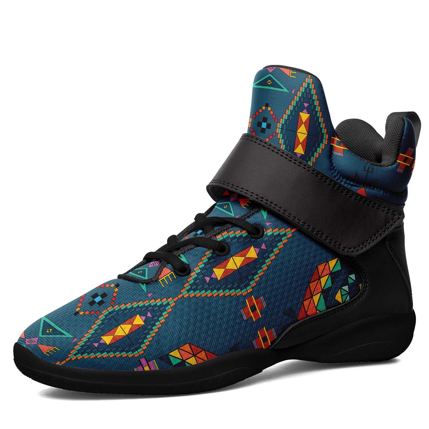 Travois Tipi Deep Lake Ipottaa Basketball / Sport High Top Shoes - Black Sole