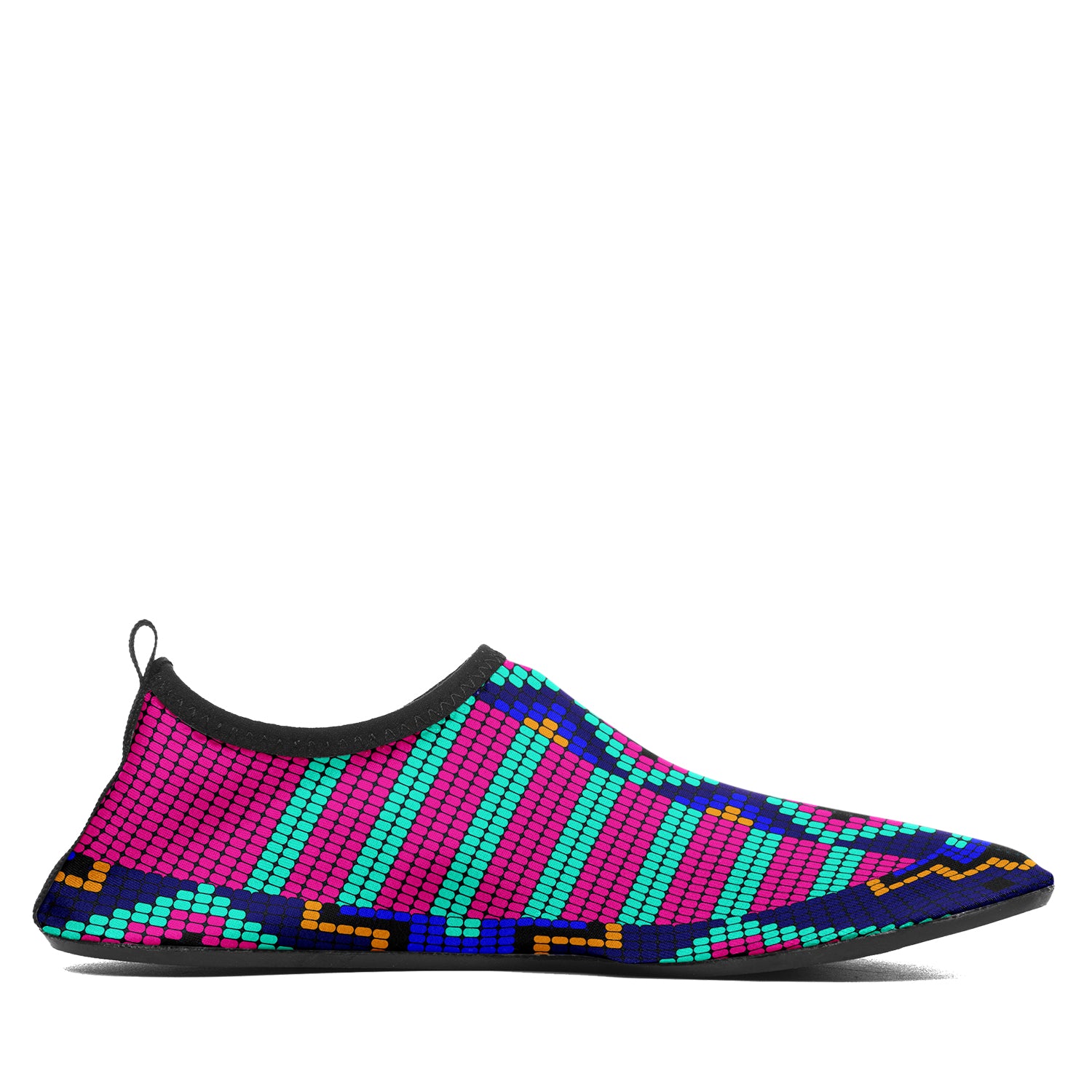 Traditional Powwow 06 Kid's Sockamoccs Slip On Shoes