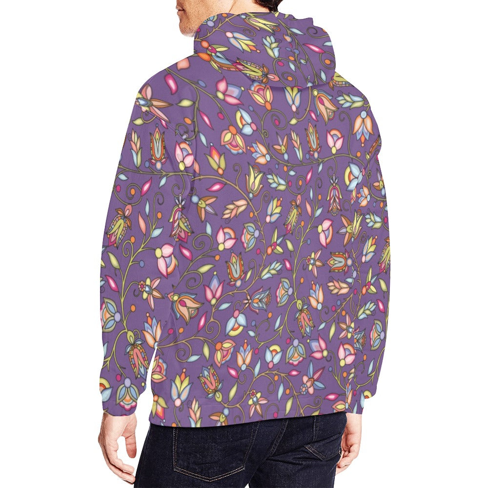 Buffalo Bloom Nightcloud Hoodie for Men (USA Size)