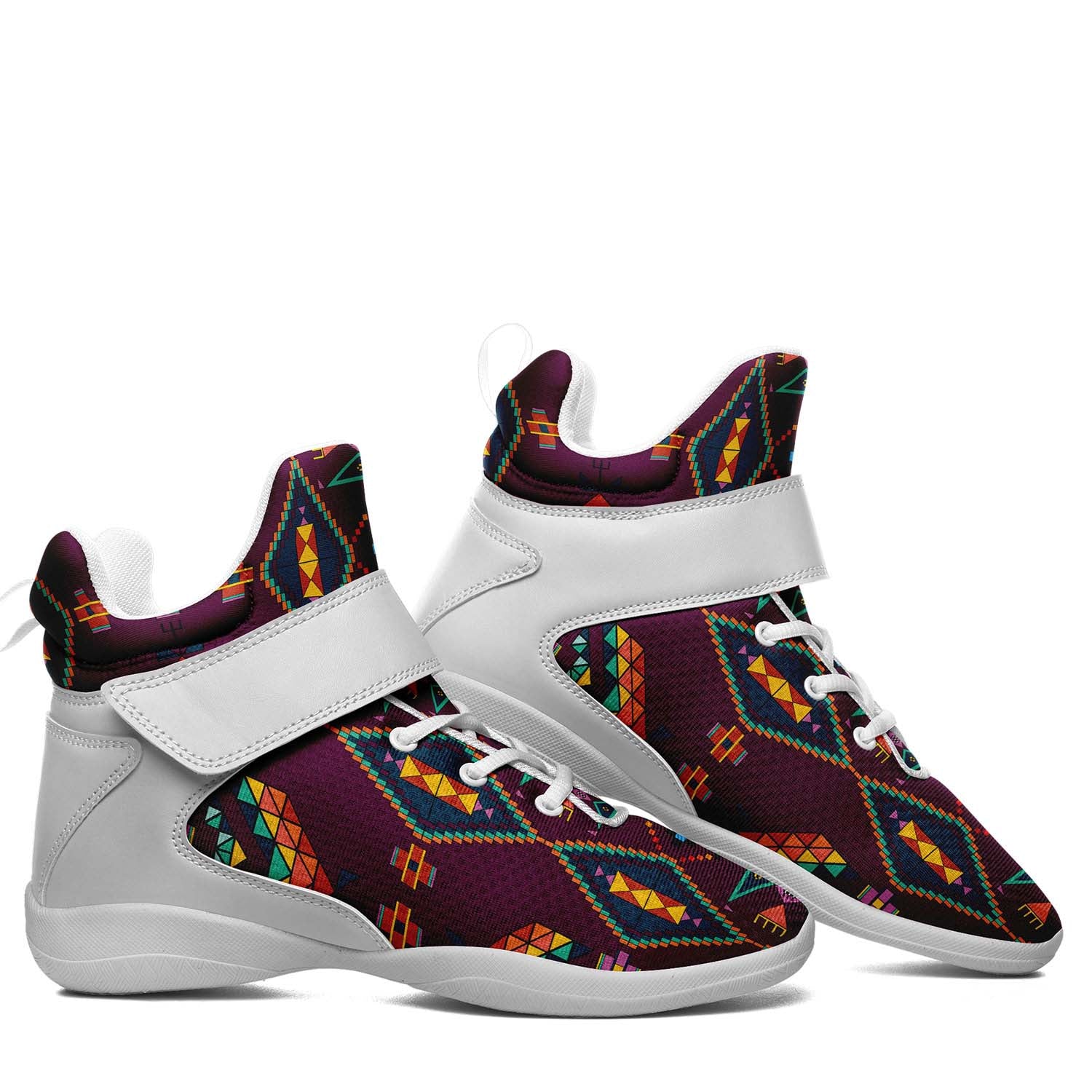 Travois Tipi Berry Ipottaa Basketball / Sport High Top Shoes - White Sole