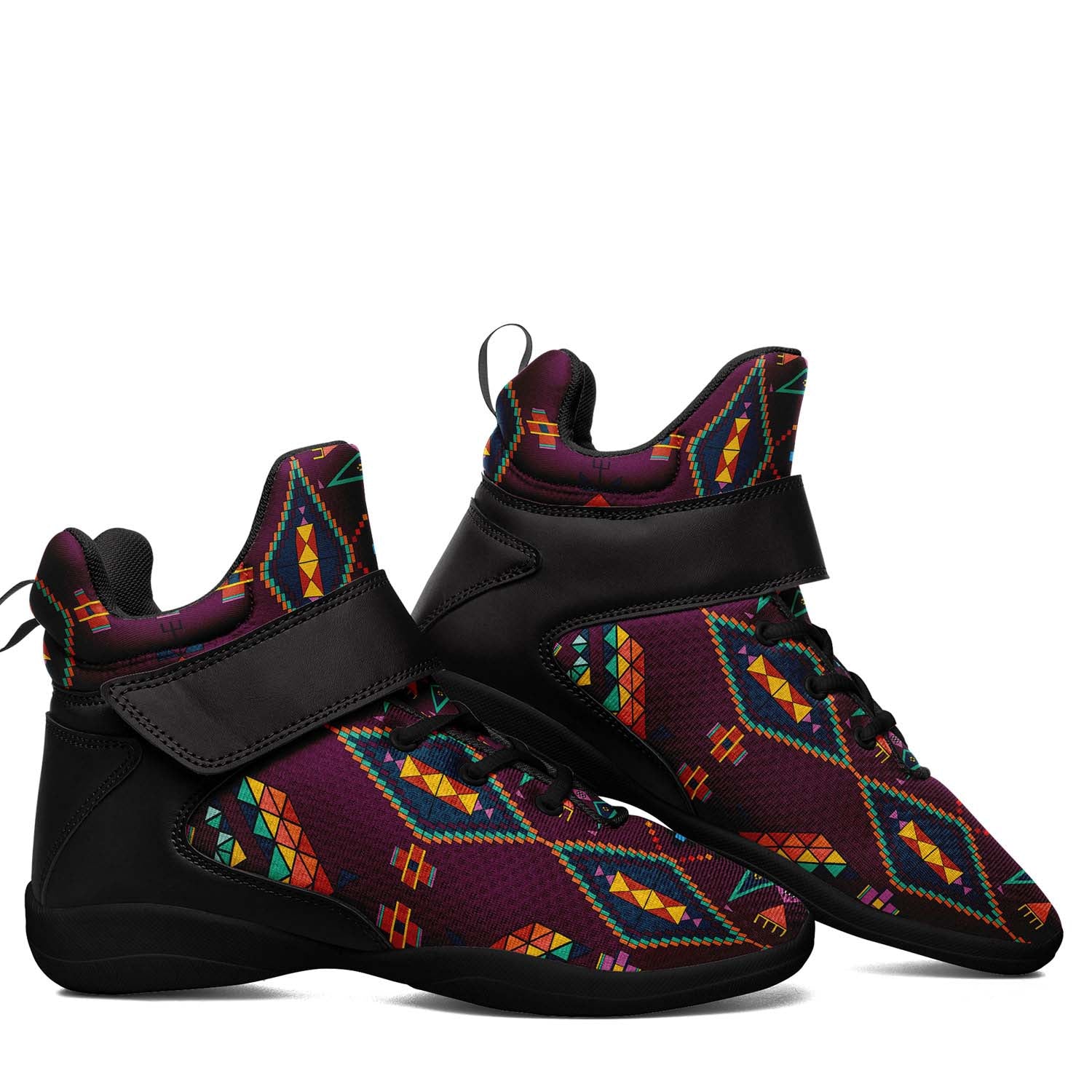 Travois Tipi Berry Ipottaa Basketball / Sport High Top Shoes - Black Sole