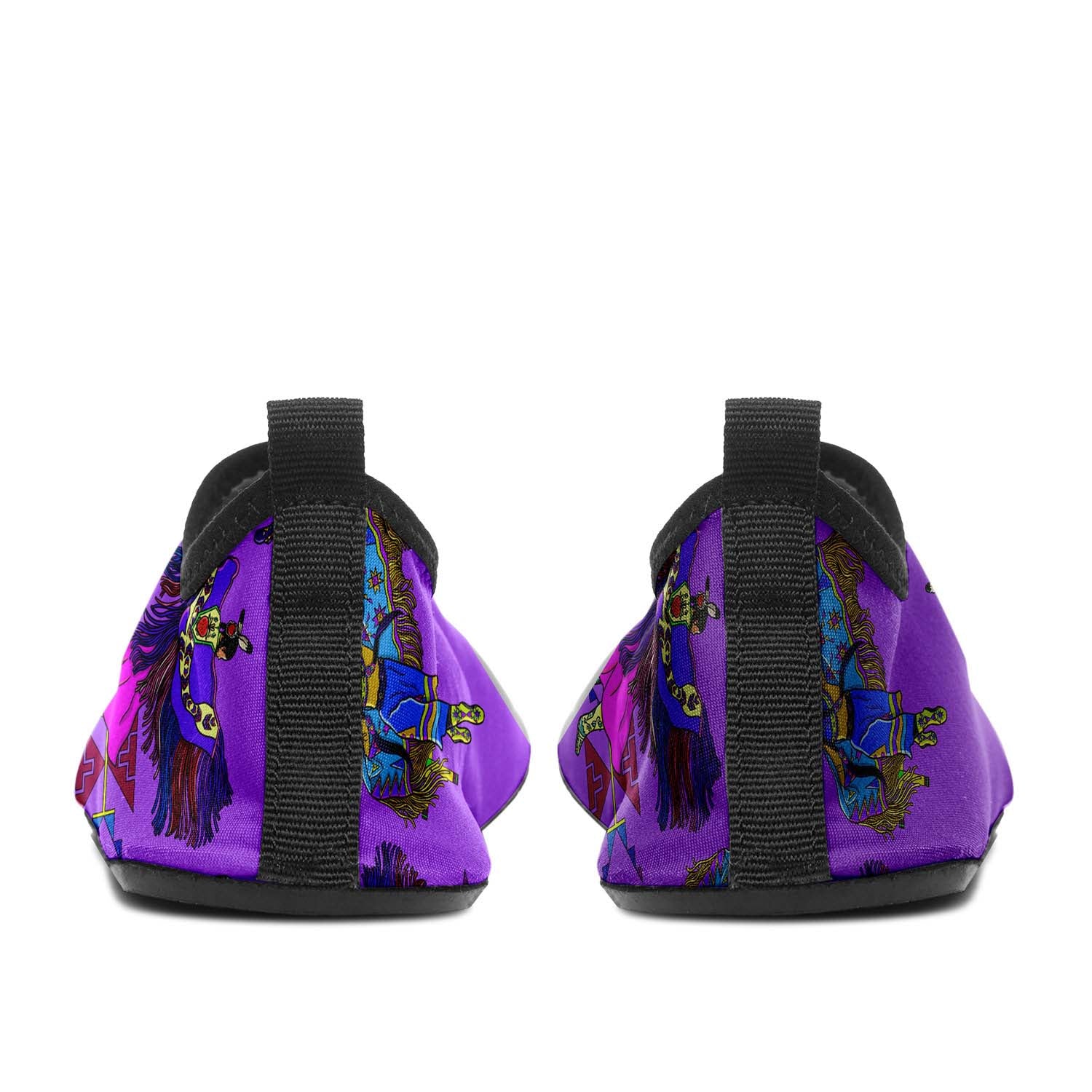 Women's Fancy Dancers Purple Sockamoccs