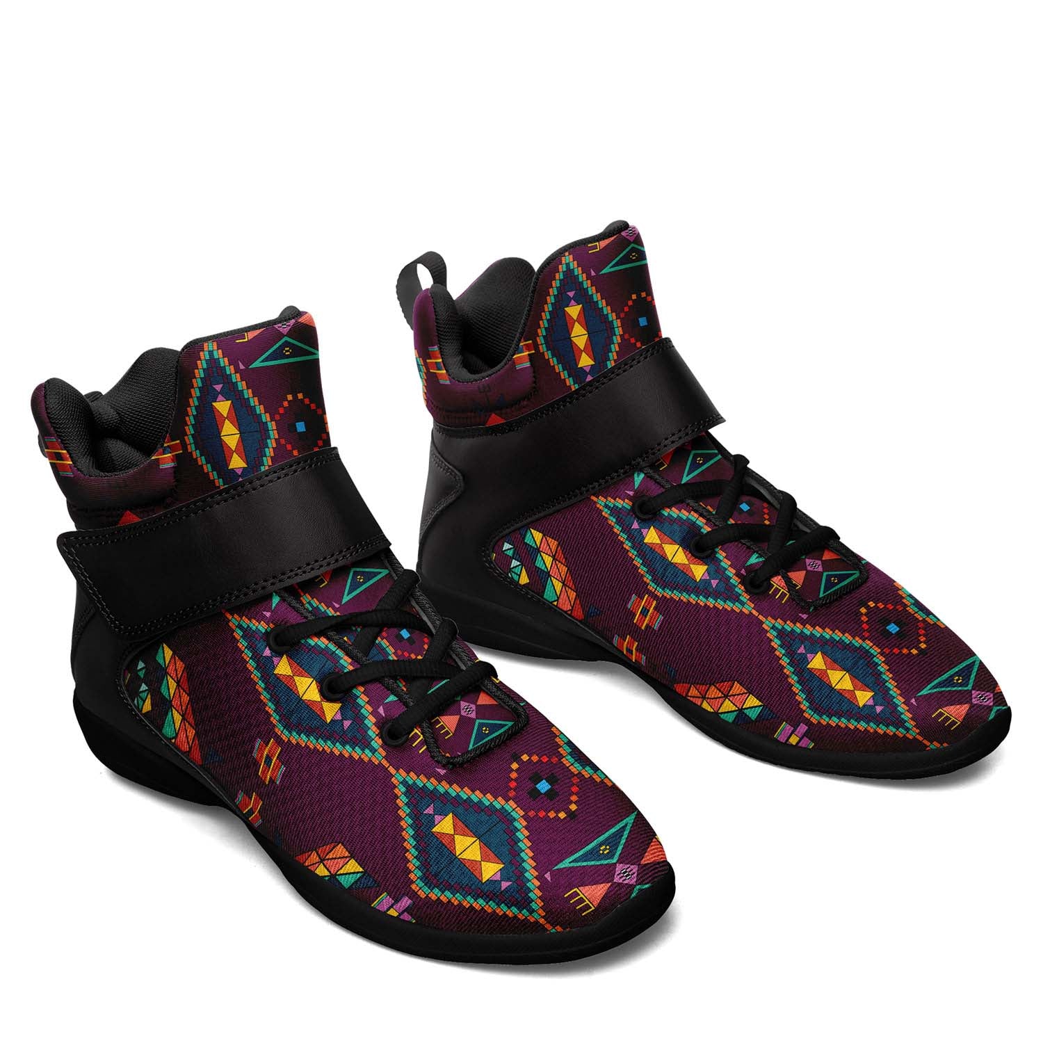 Travois Tipi Berry Ipottaa Basketball / Sport High Top Shoes - Black Sole