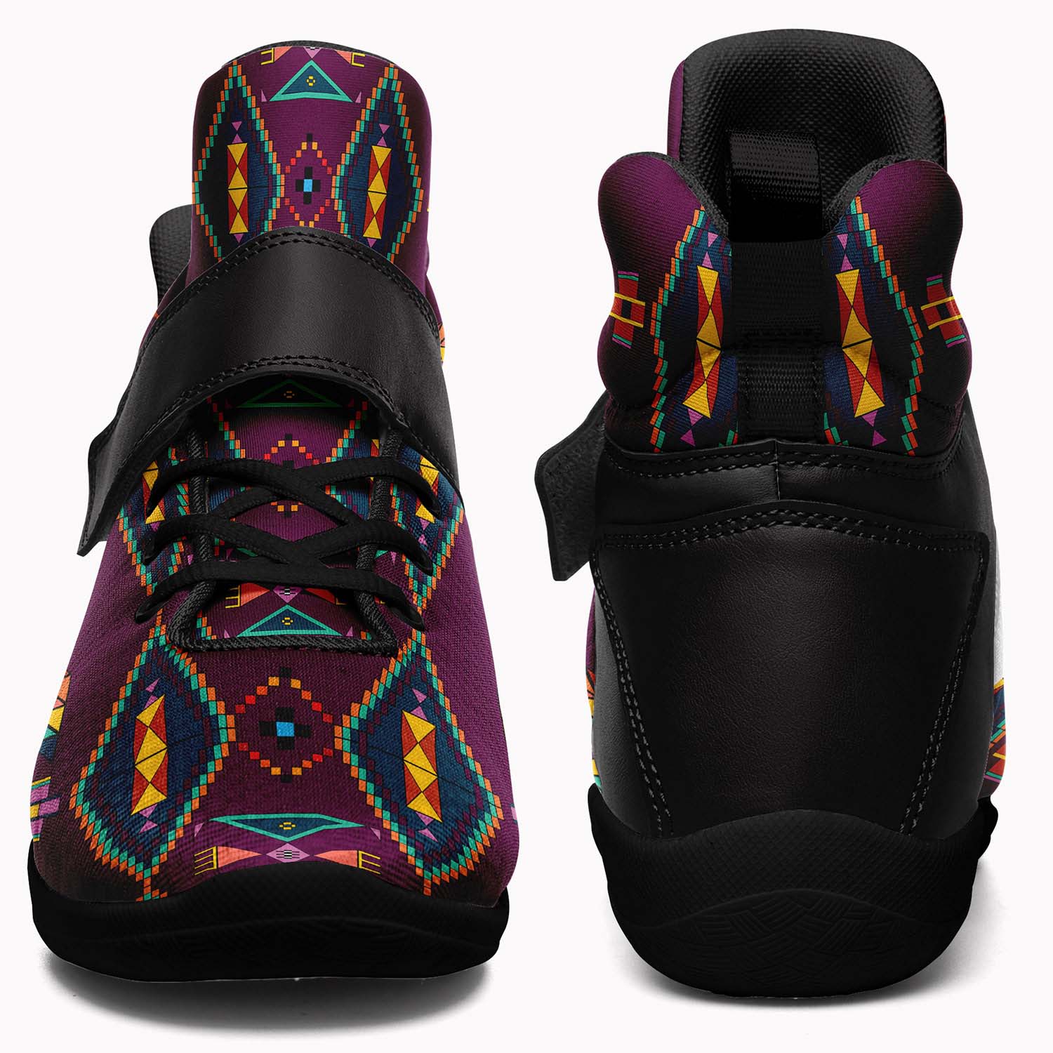 Travois Tipi Berry Ipottaa Basketball / Sport High Top Shoes - Black Sole