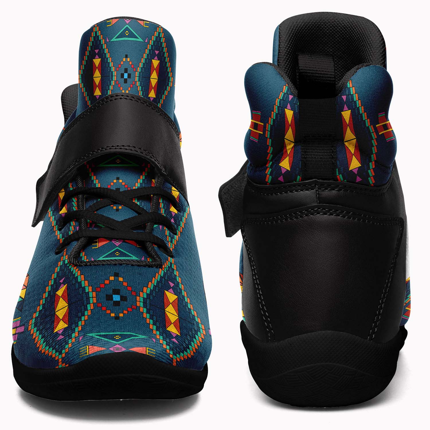 Travois Tipi Deep Lake Ipottaa Basketball / Sport High Top Shoes - Black Sole