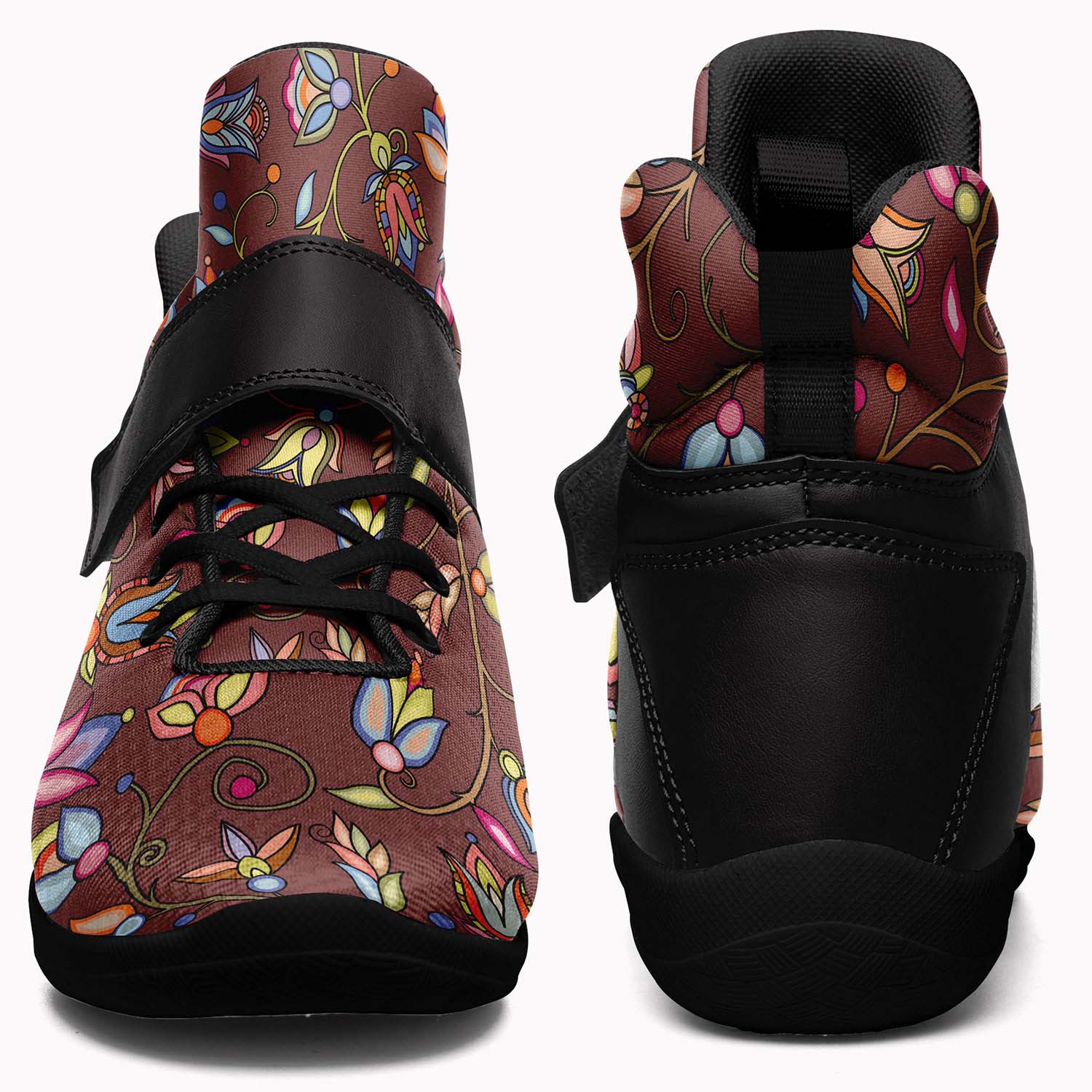 Buffalo Bloom Clay Ipottaa Basketball / Sport High Top Shoes - Black Sole