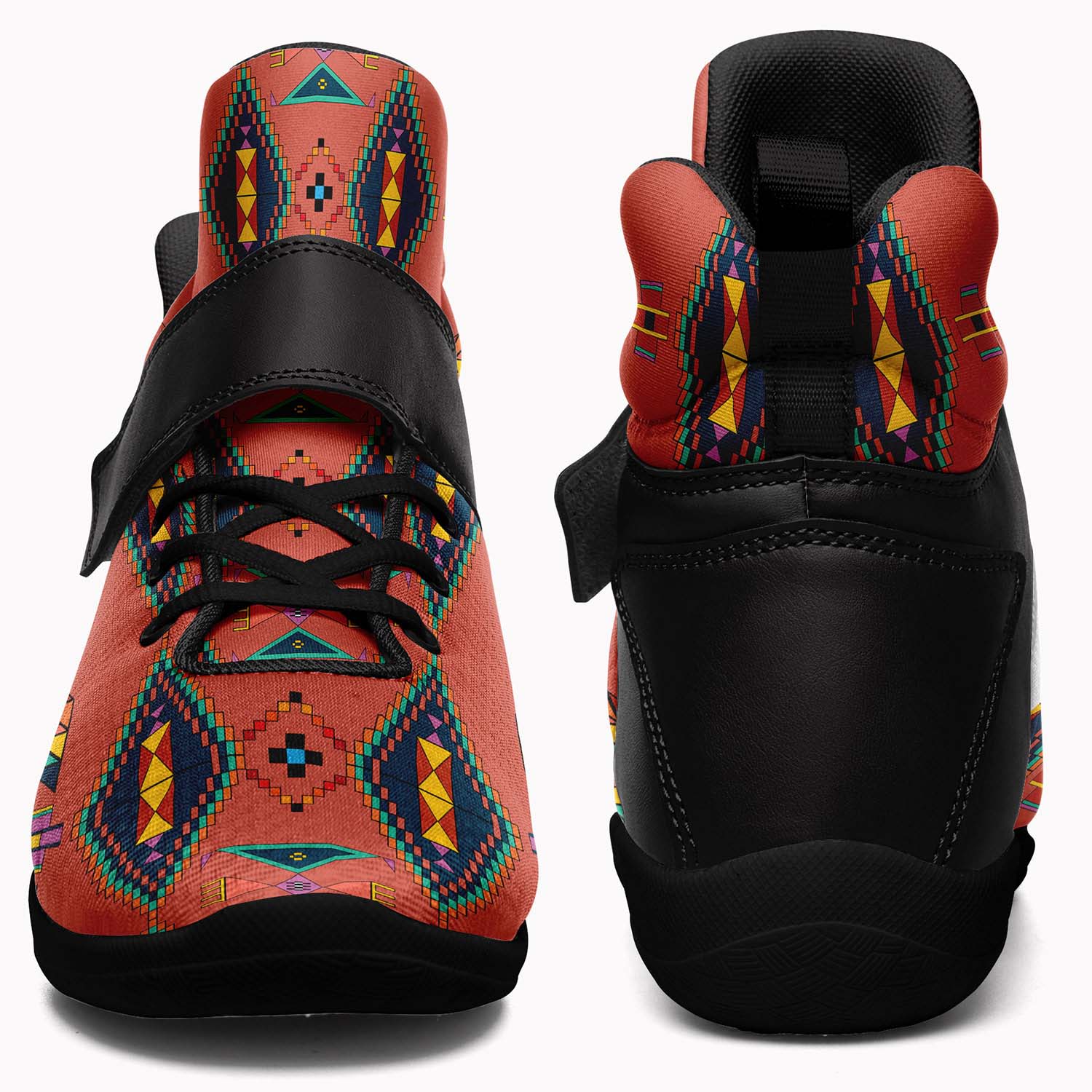 Travois Tipi Canyon Earth Ipottaa Basketball / Sport High Top Shoes - Black Sole