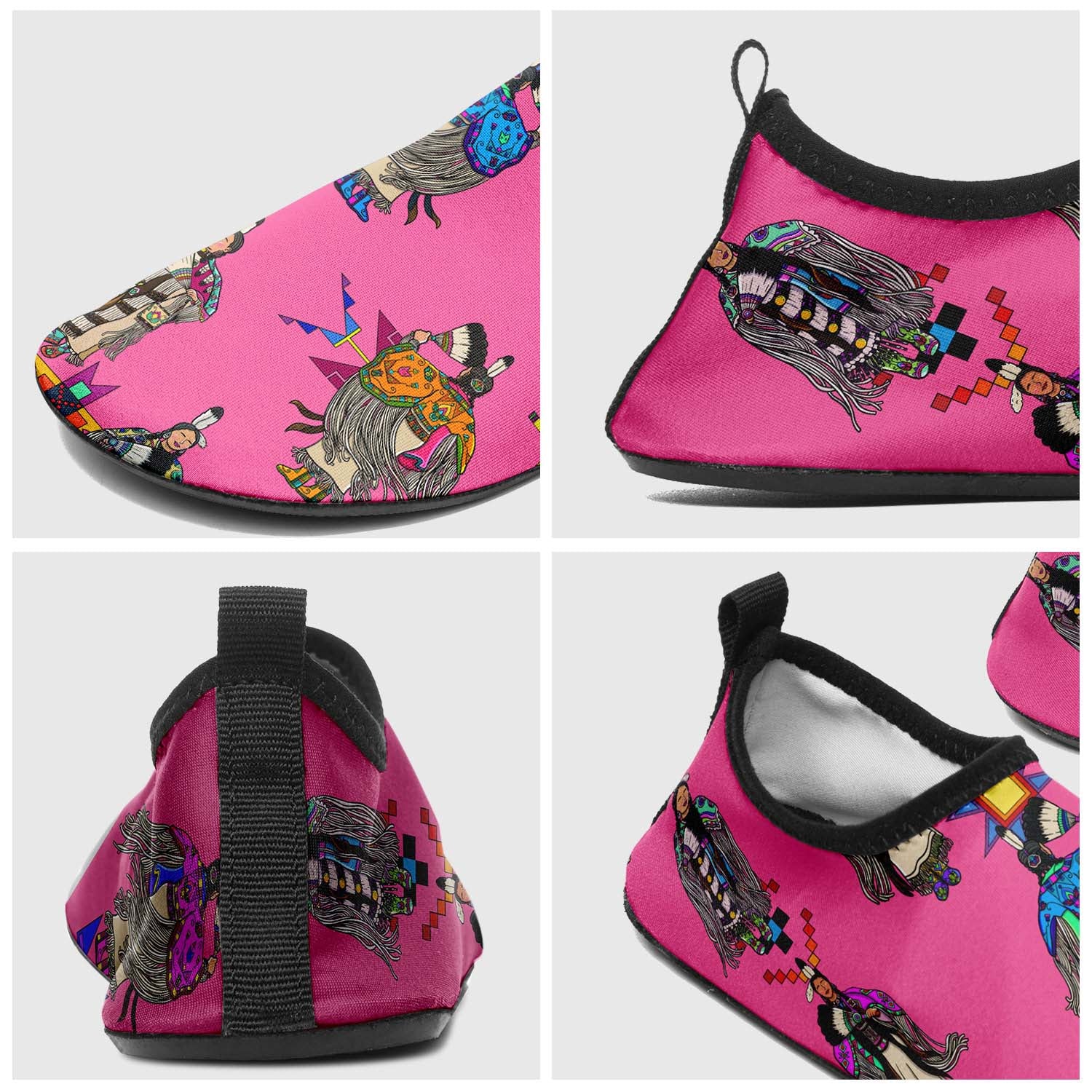 Women's Tradish Dancers Pink Sockamoccs