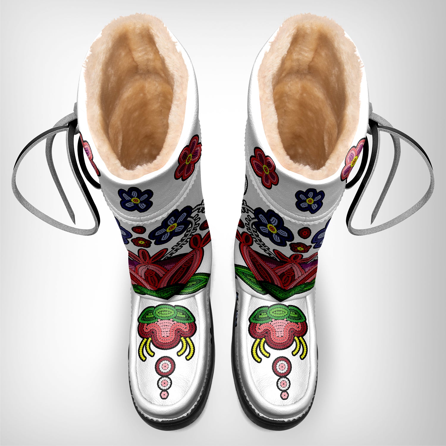 Beaded Gifts Real Leather MocLux