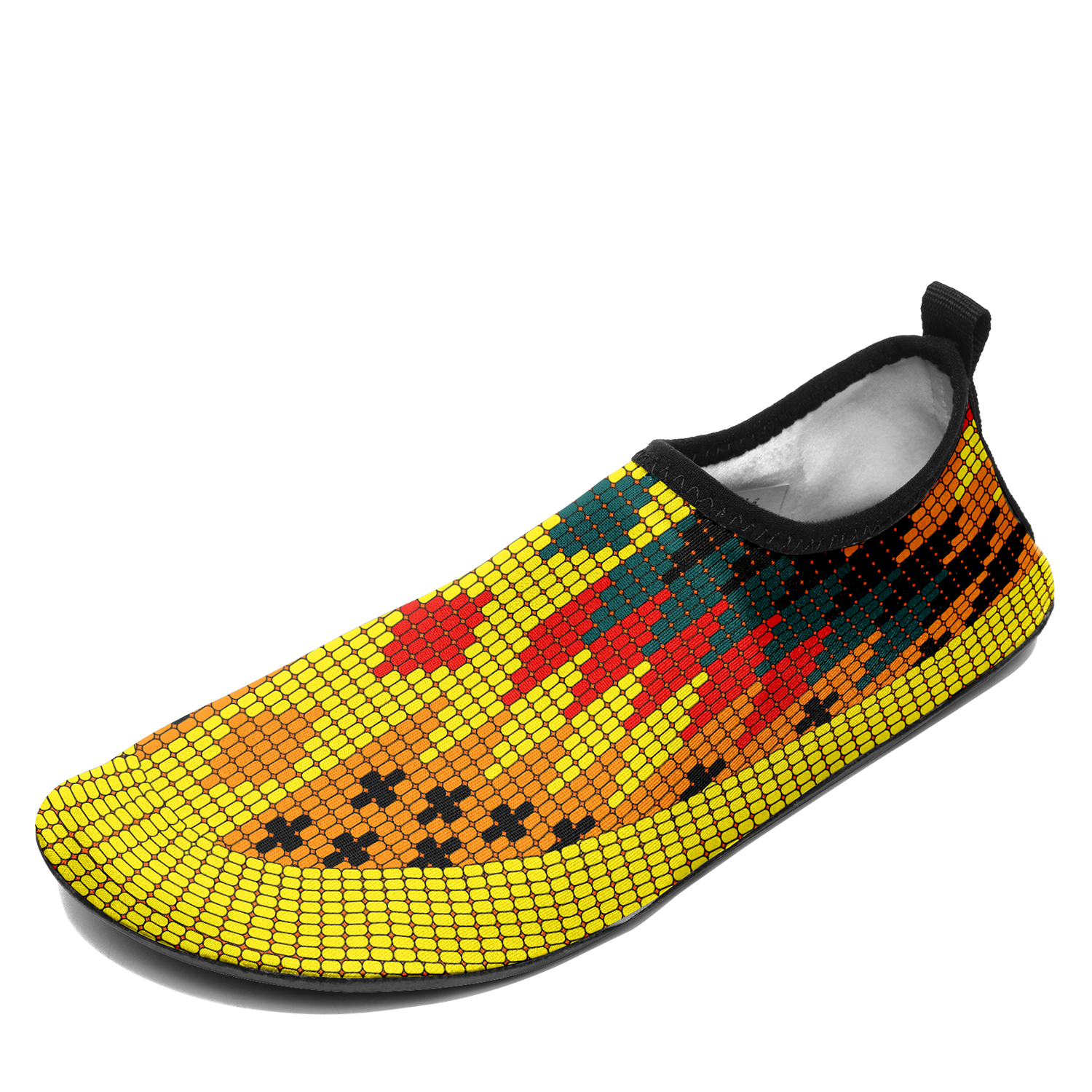 Traditional Powwow 21 Kid's Sockamoccs Slip On Shoes