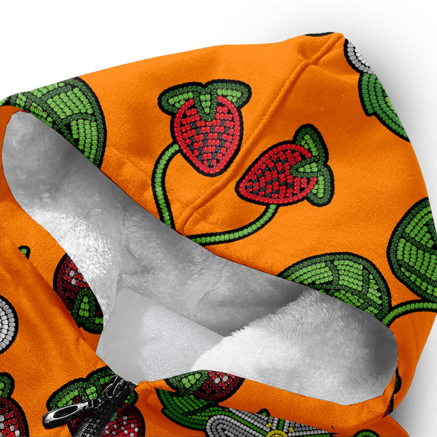 Strawberry Dreams Carrot Sherpa Hoodie