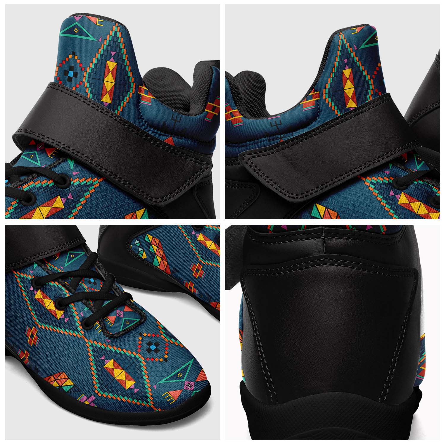 Travois Tipi Deep Lake Ipottaa Basketball / Sport High Top Shoes - Black Sole