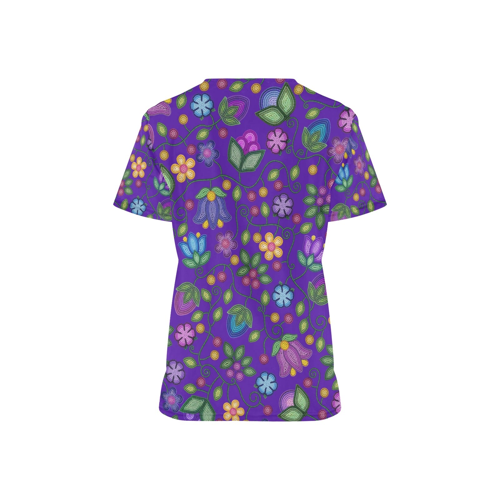 Bloom Uplift Indigo Scrub Top