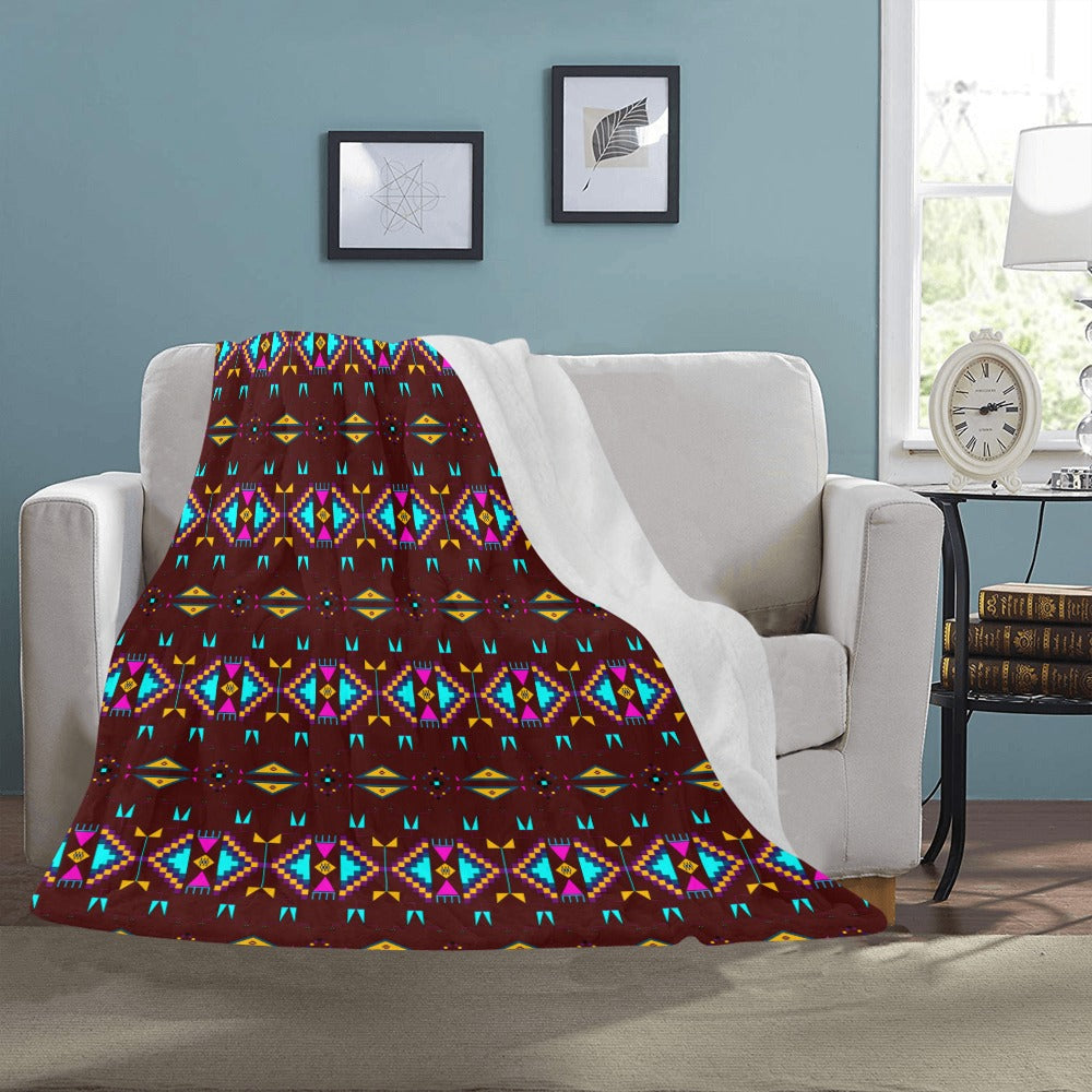 Rite of Passage Pemmican Berry Ultra-Soft Micro Fleece Blanket 50"x60"