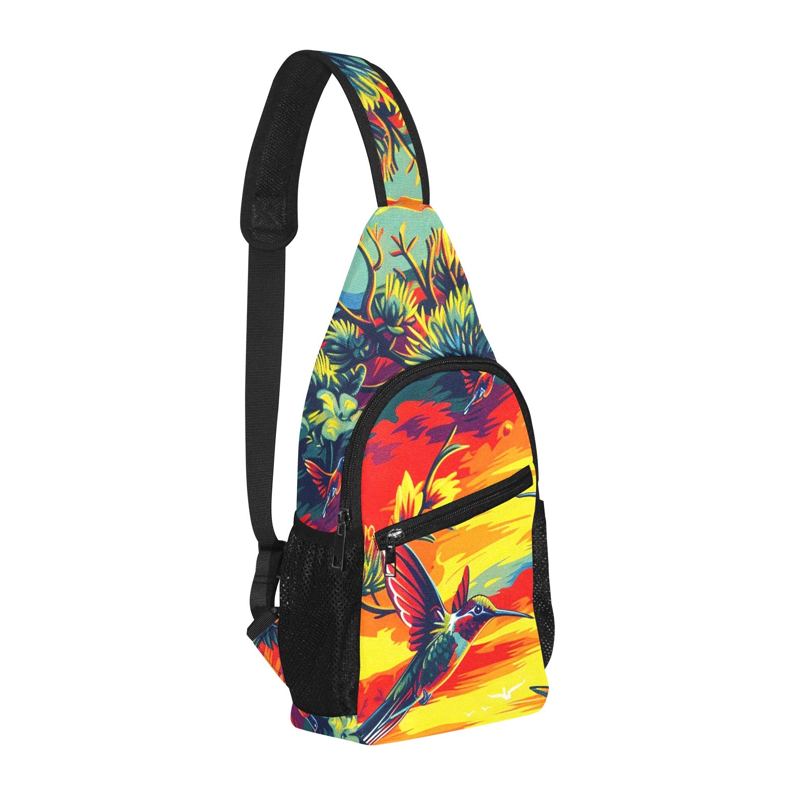 Happy Hummingbirds Chest Bag