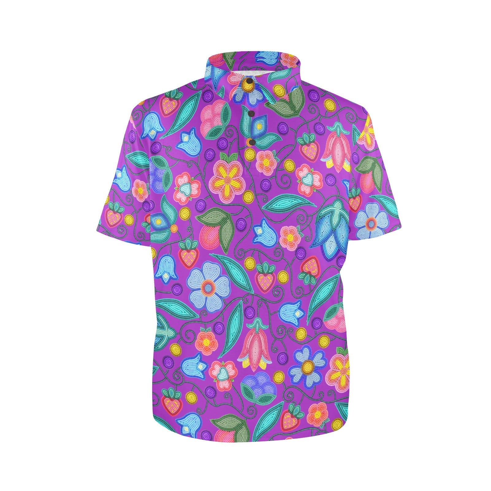 Sweet Offering Purple Polo Shirt