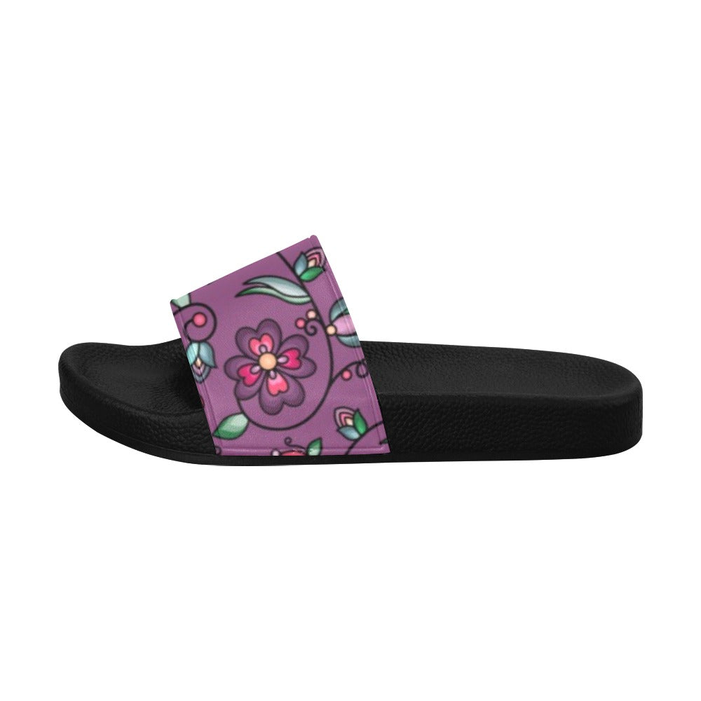 Amber Evening Garland Purple Women's Slide Sandals