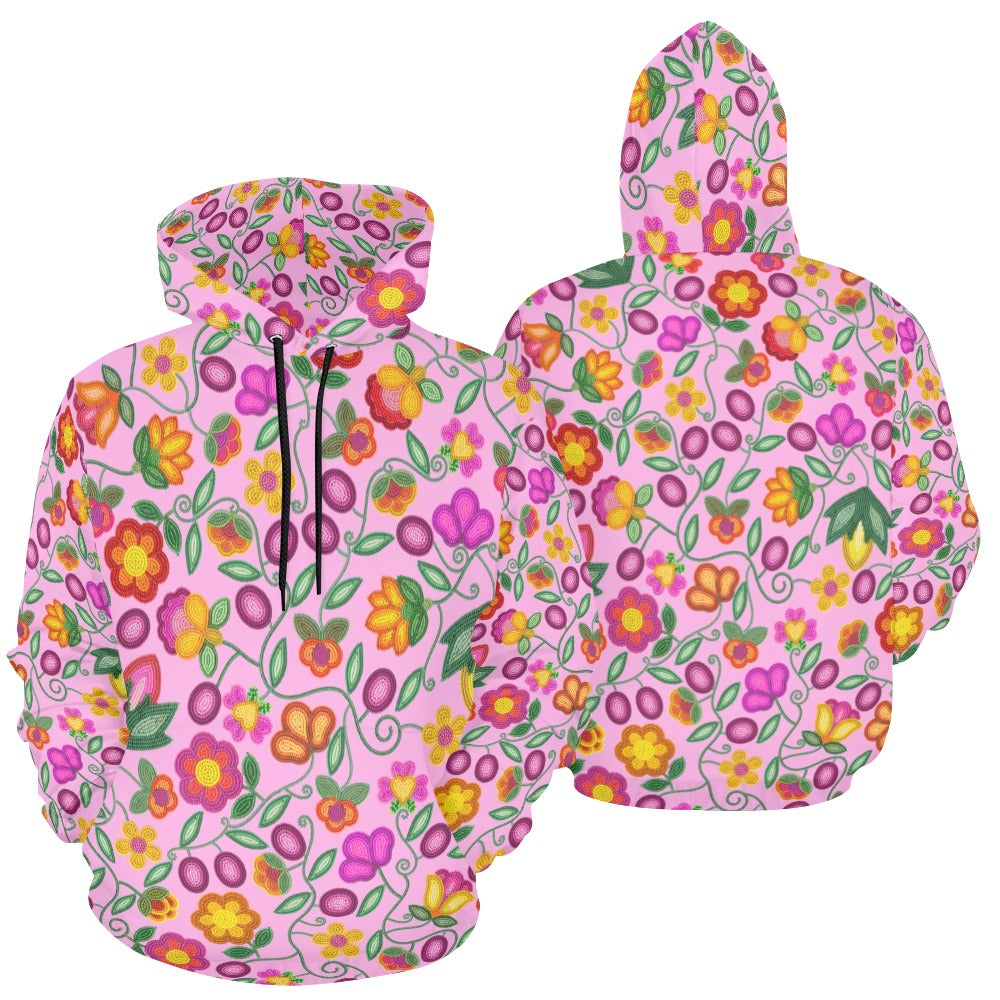 Boreal Bounty Pink Hoodie for Men (USA Size)