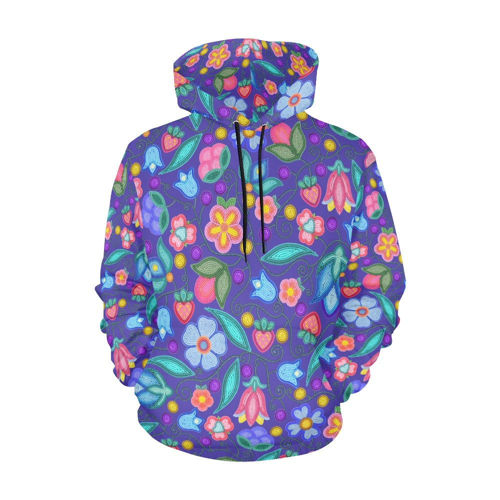 Sweet Offering Indigo Hoodie for Men (USA Size)