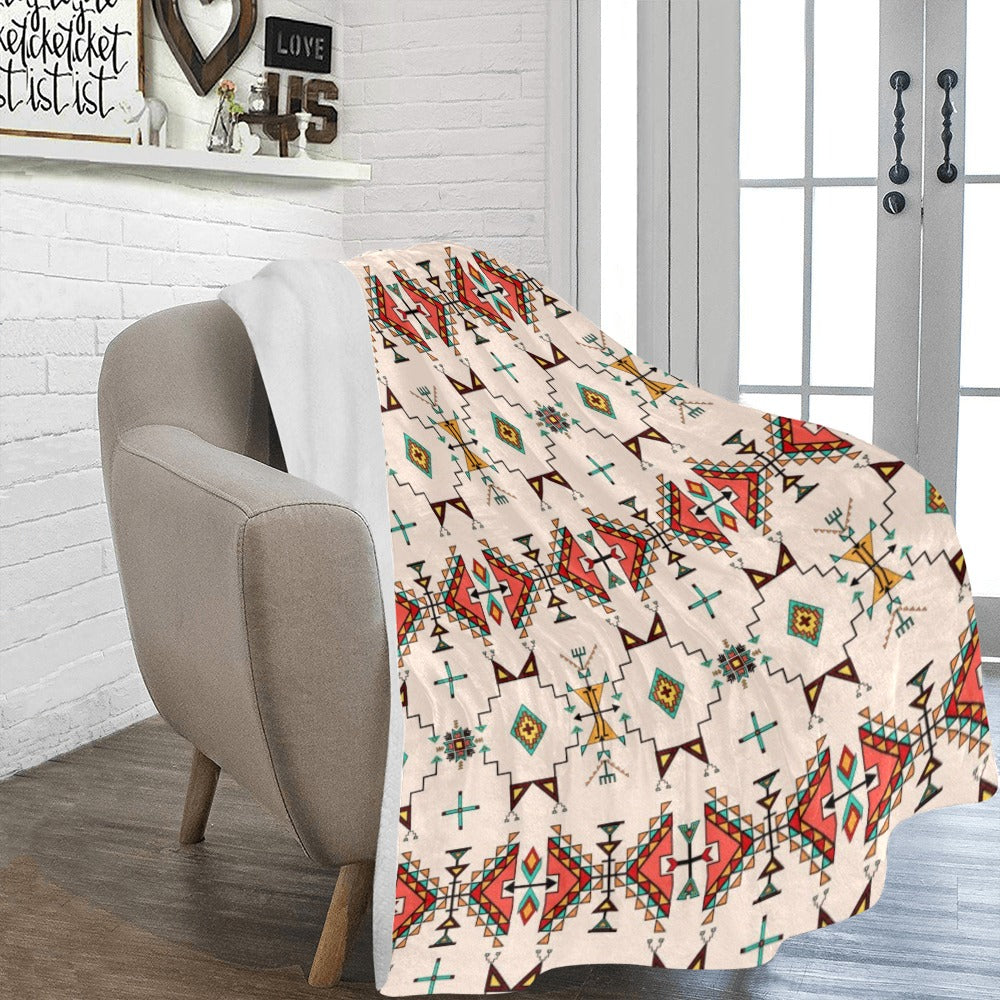 Thunder Flight Cream Ultra-Soft Micro Fleece Blanket 60"x80"