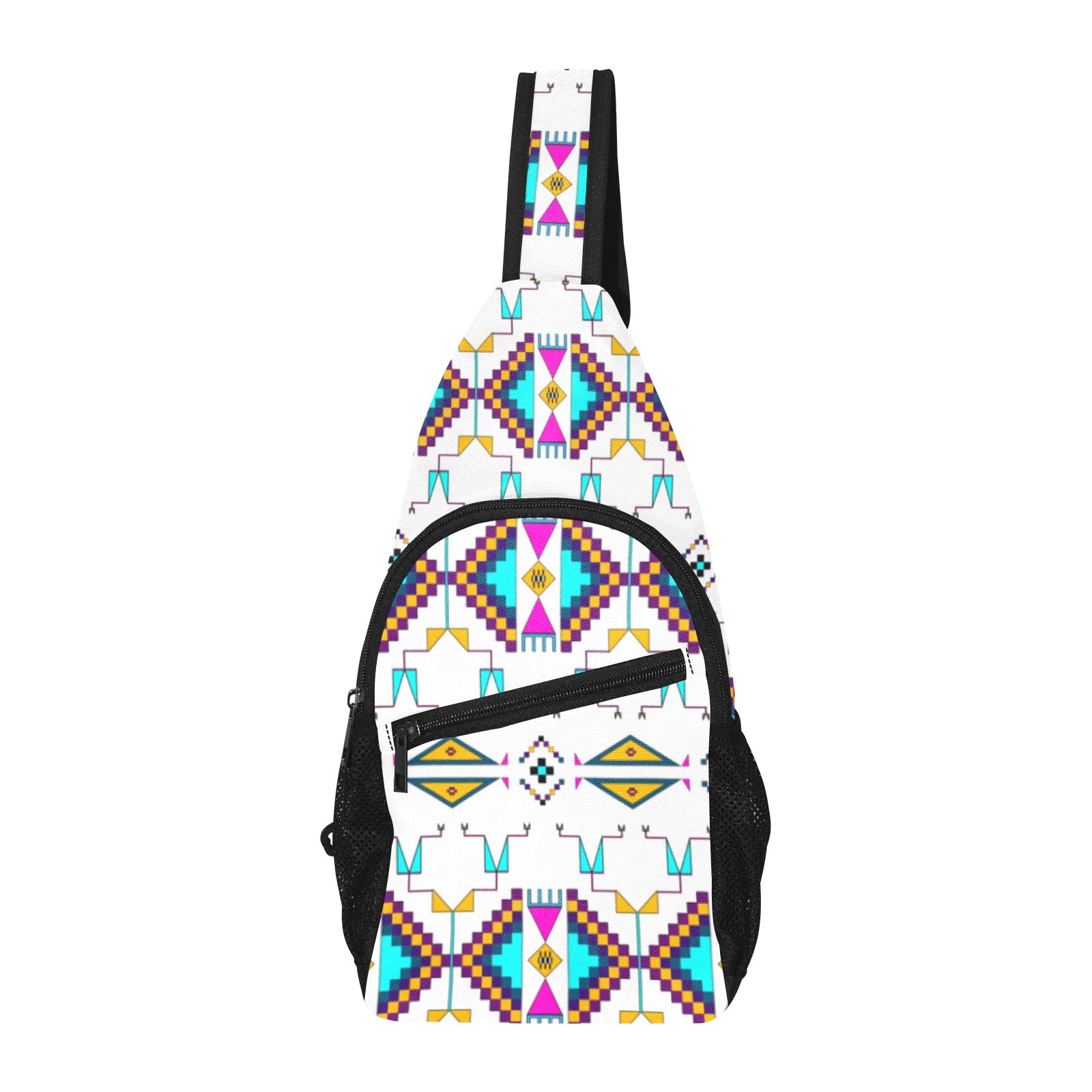 Rite of Passage White Chest Bag