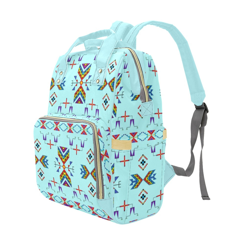Rainy Chief Rainbow Robin Egg Multi-Function Diaper Backpack/Diaper Bag