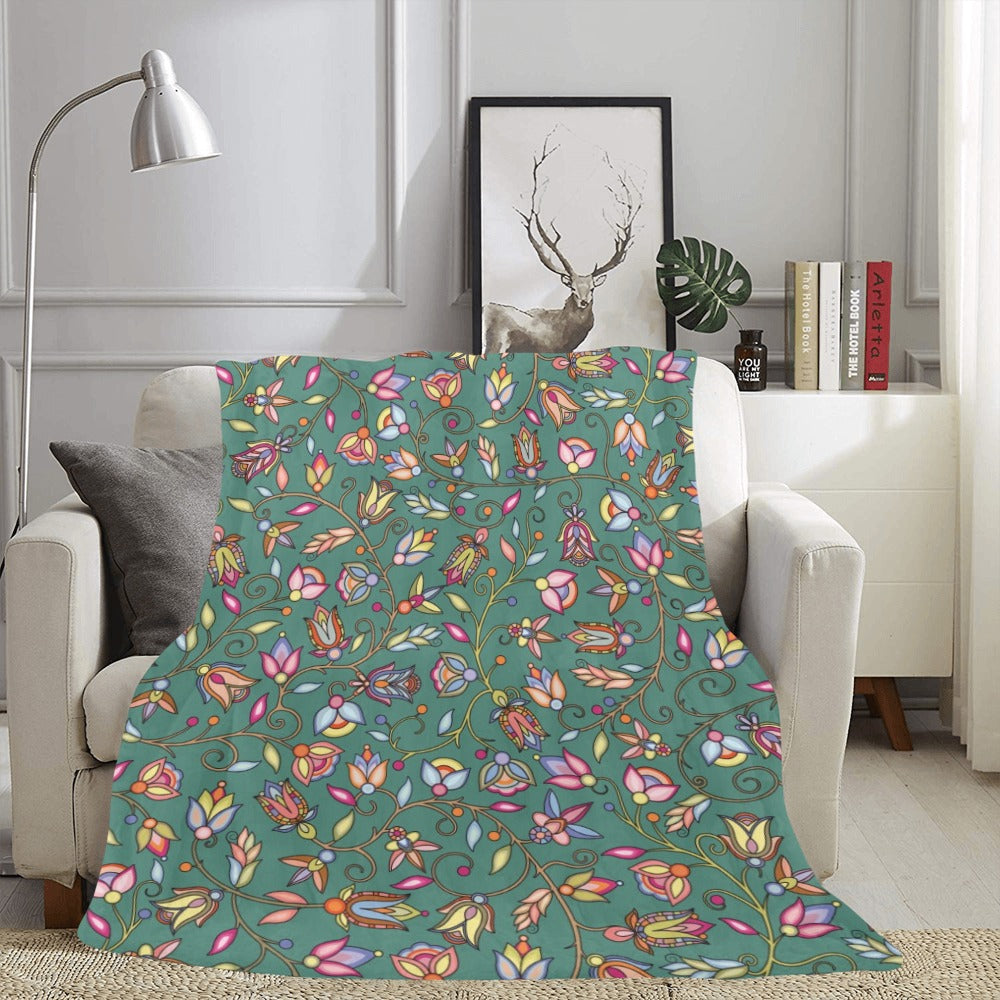 Buffalo Bloom Pond Reflection Ultra-Soft Micro Fleece Blanket 60"x80"