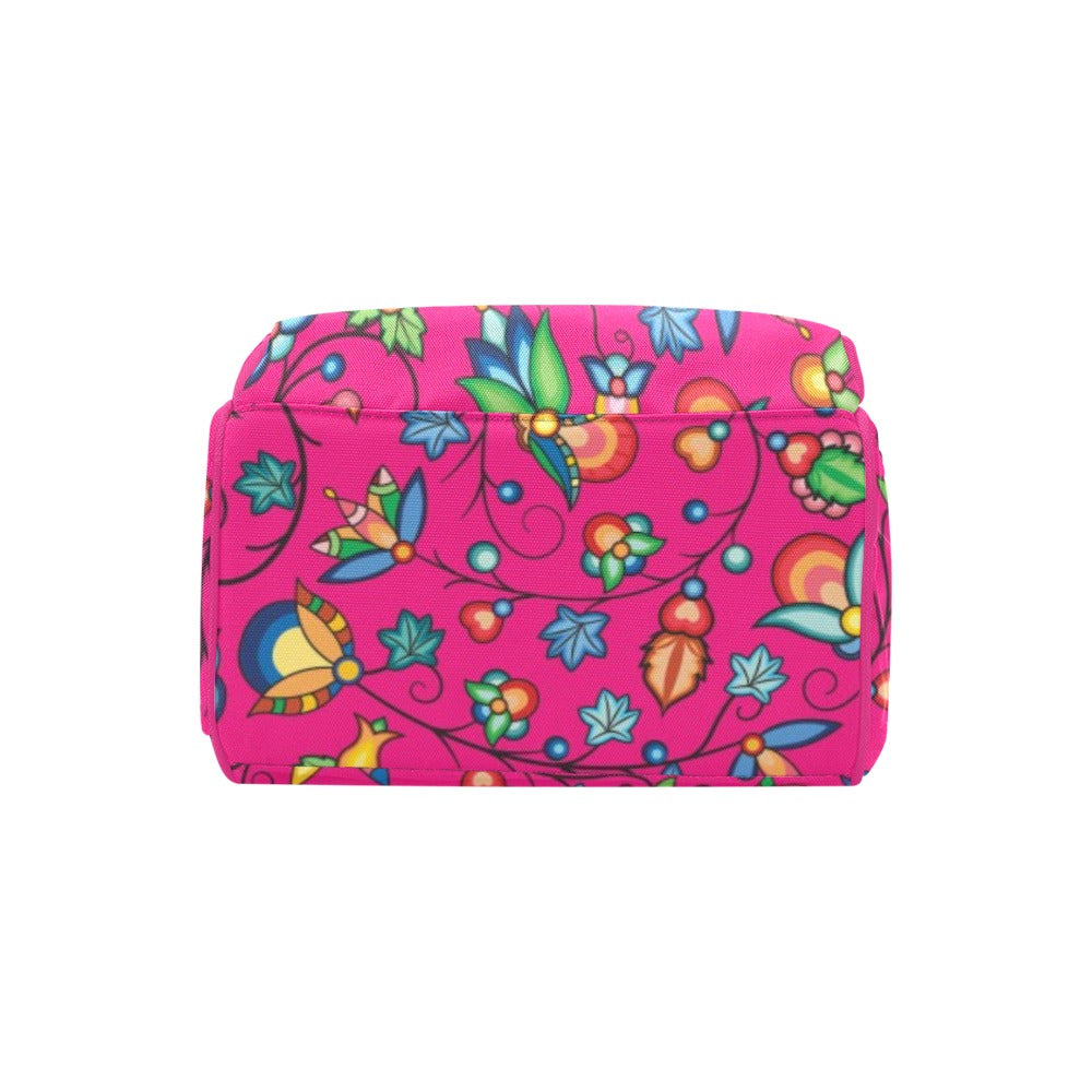 Prairie Plains Spirit Pink Multi-Function Diaper Backpack/Diaper Bag
