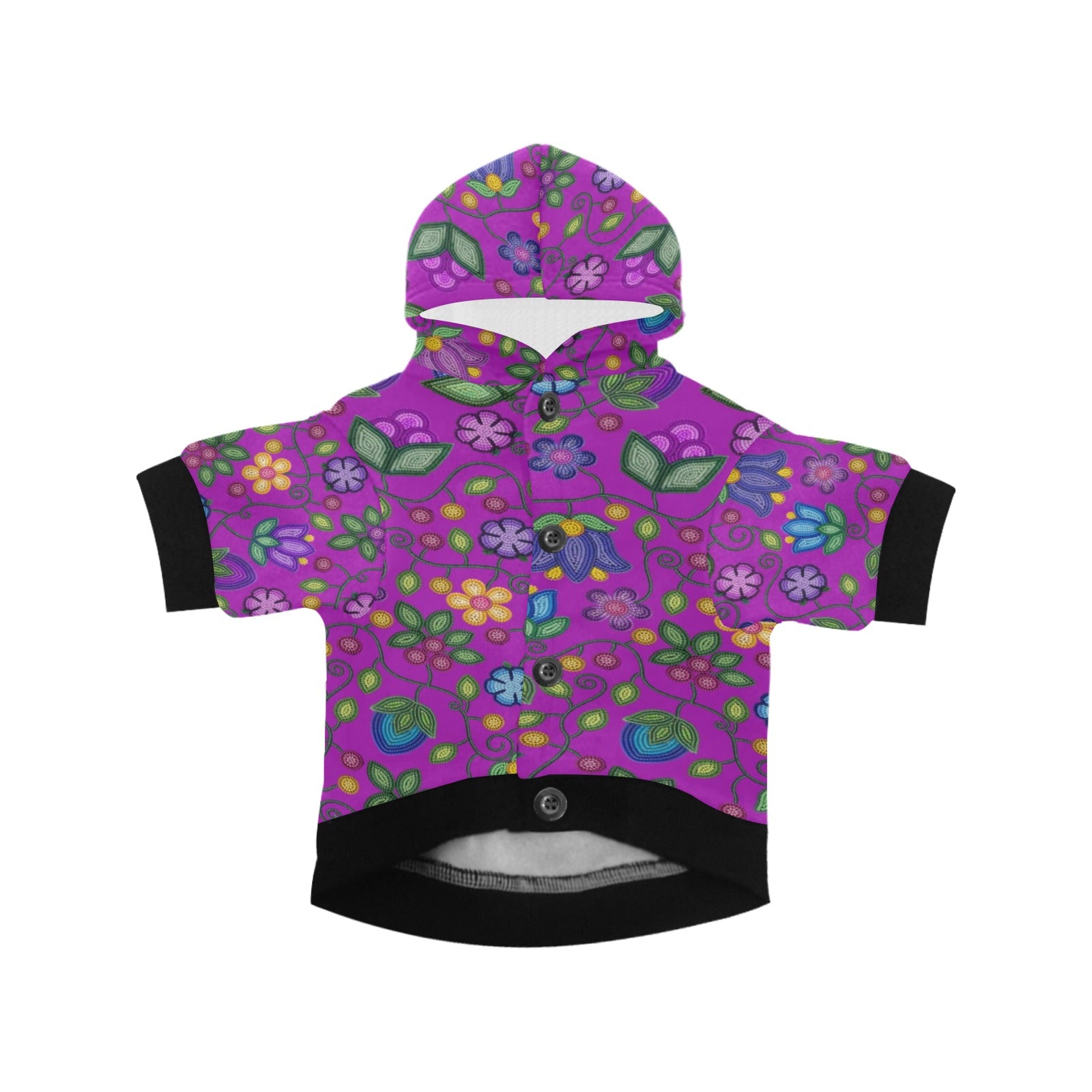 Bloom Uplift Purple Pet Dog Hoodie