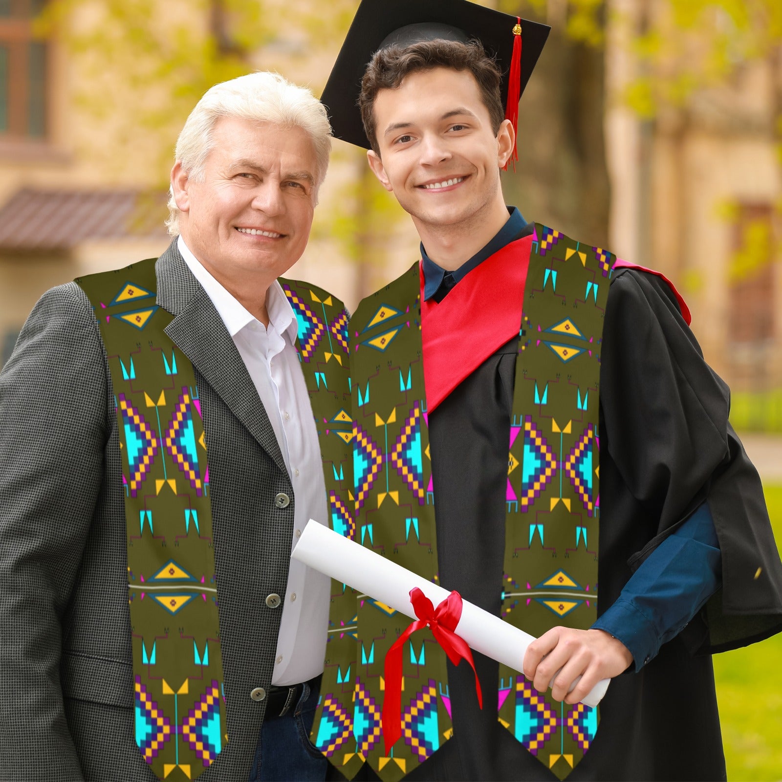 Rite of Passage Olive Graduation Stole