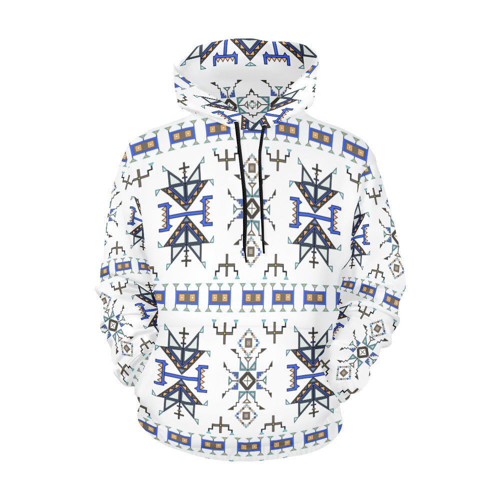 Eagle Strike White Hoodie for Women (USA Size)