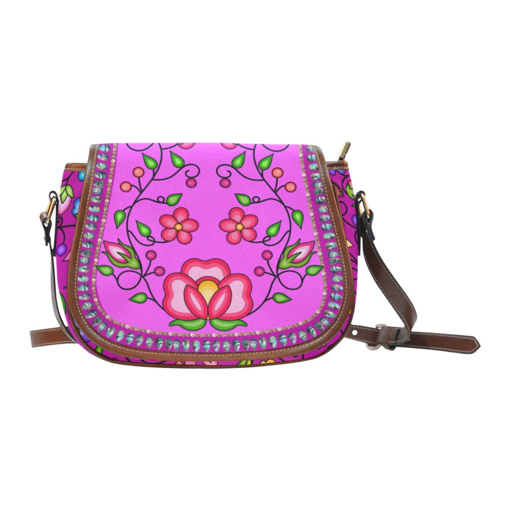 Grandmother Legacy Magenta Saddle Bag/Large