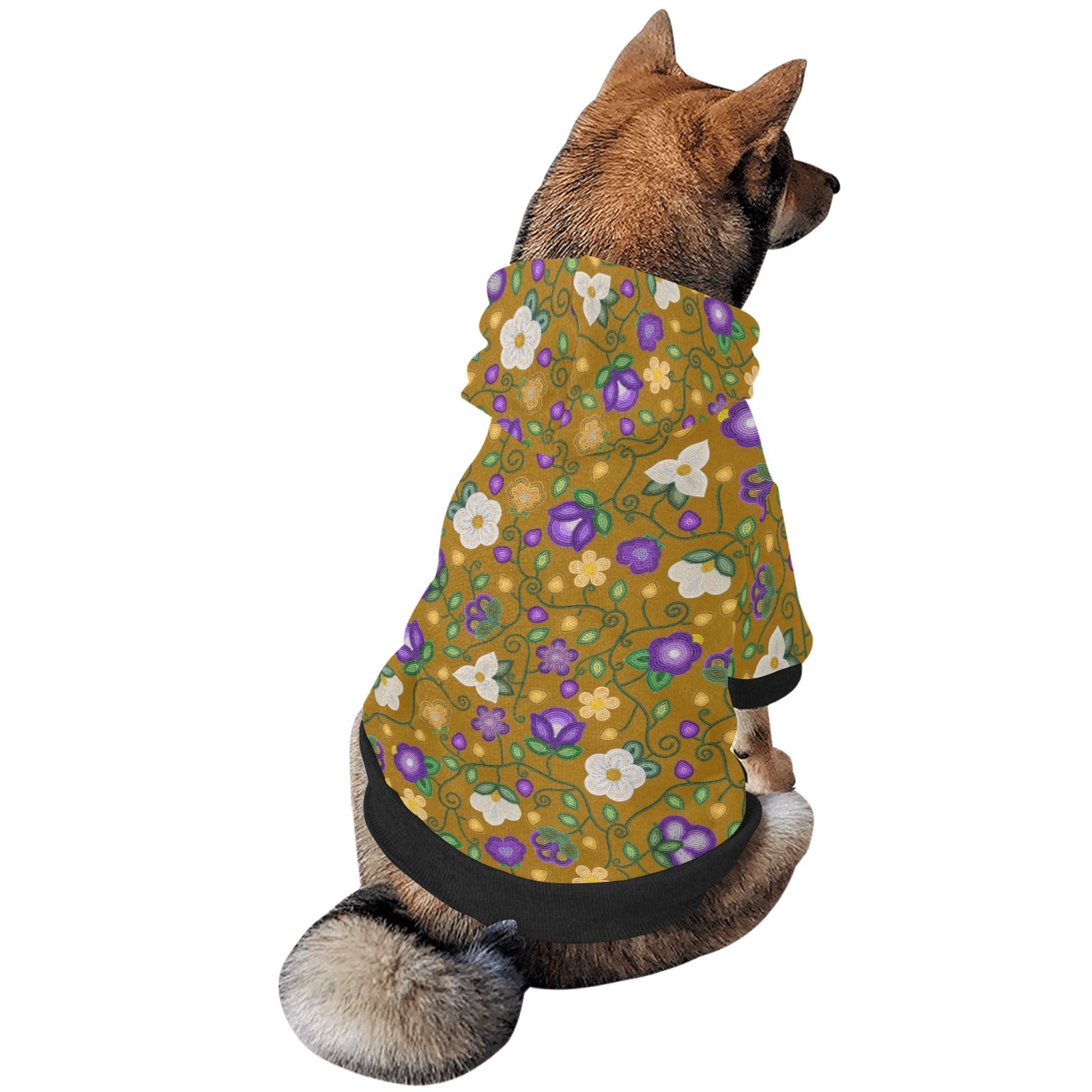 Midnight Moss Bloom Toffee Pet Dog Hoodie