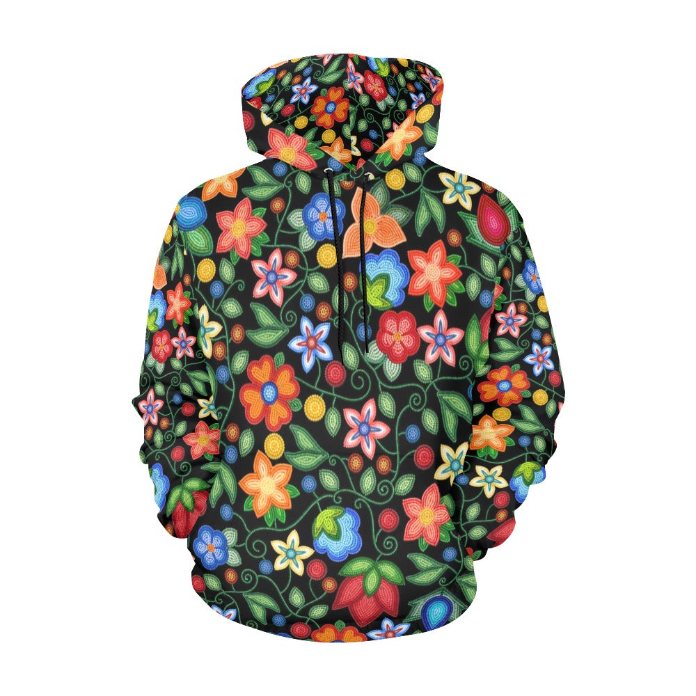 Morning Harmony Black Hoodie for Men (USA Size)