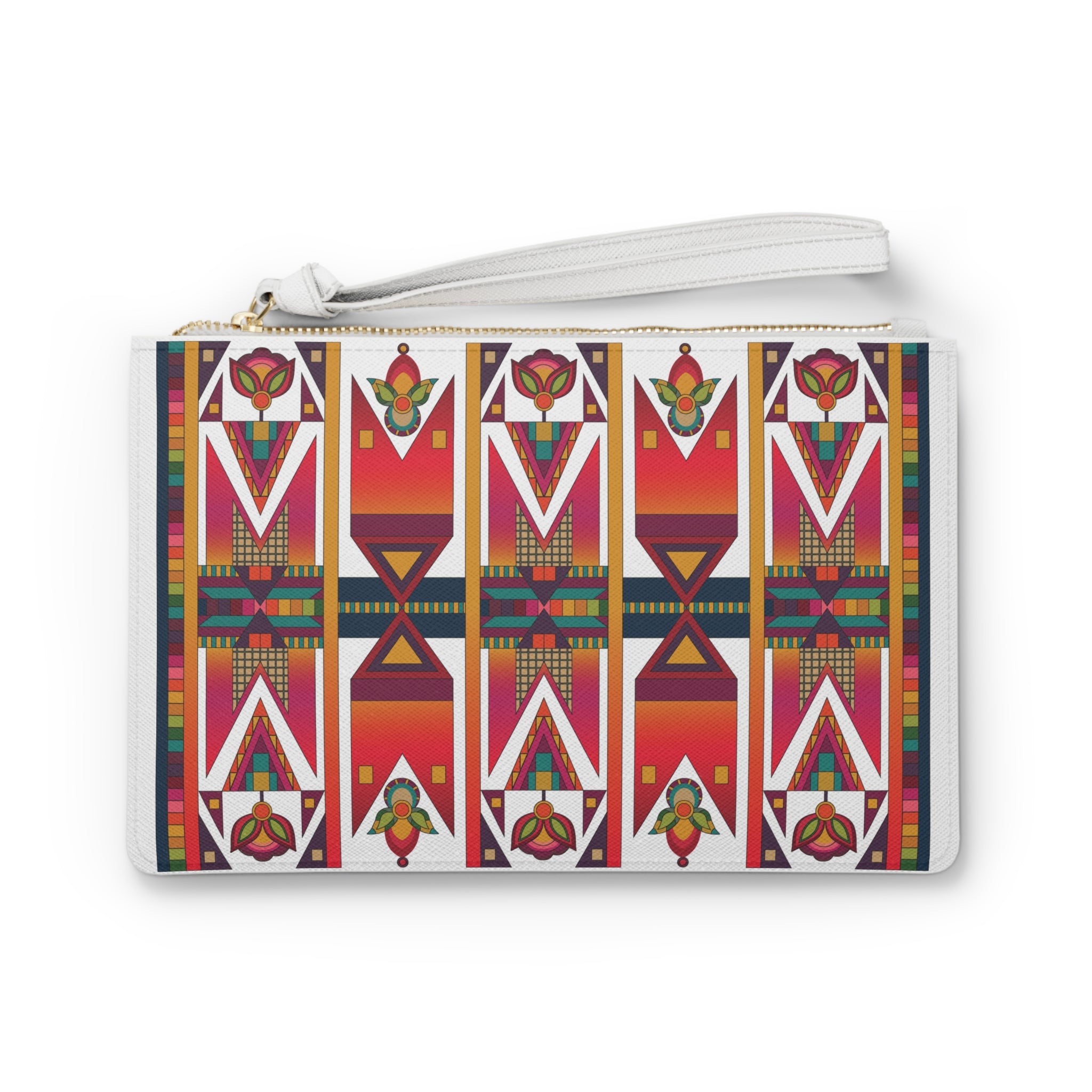 Sunset Pathways Clutch Bag