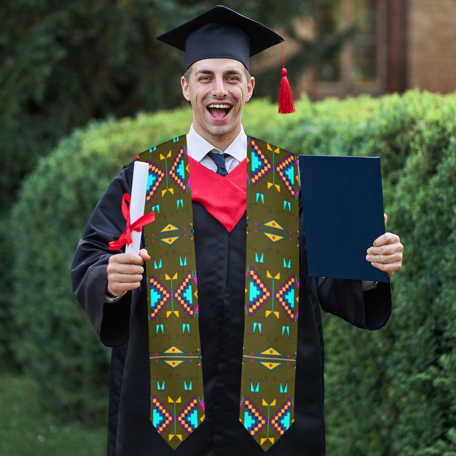 Rite of Passage Olive Graduation Stole