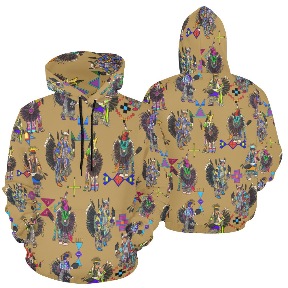 Men's Tradish Dancers Earth Hoodie for Women (USA Size)
