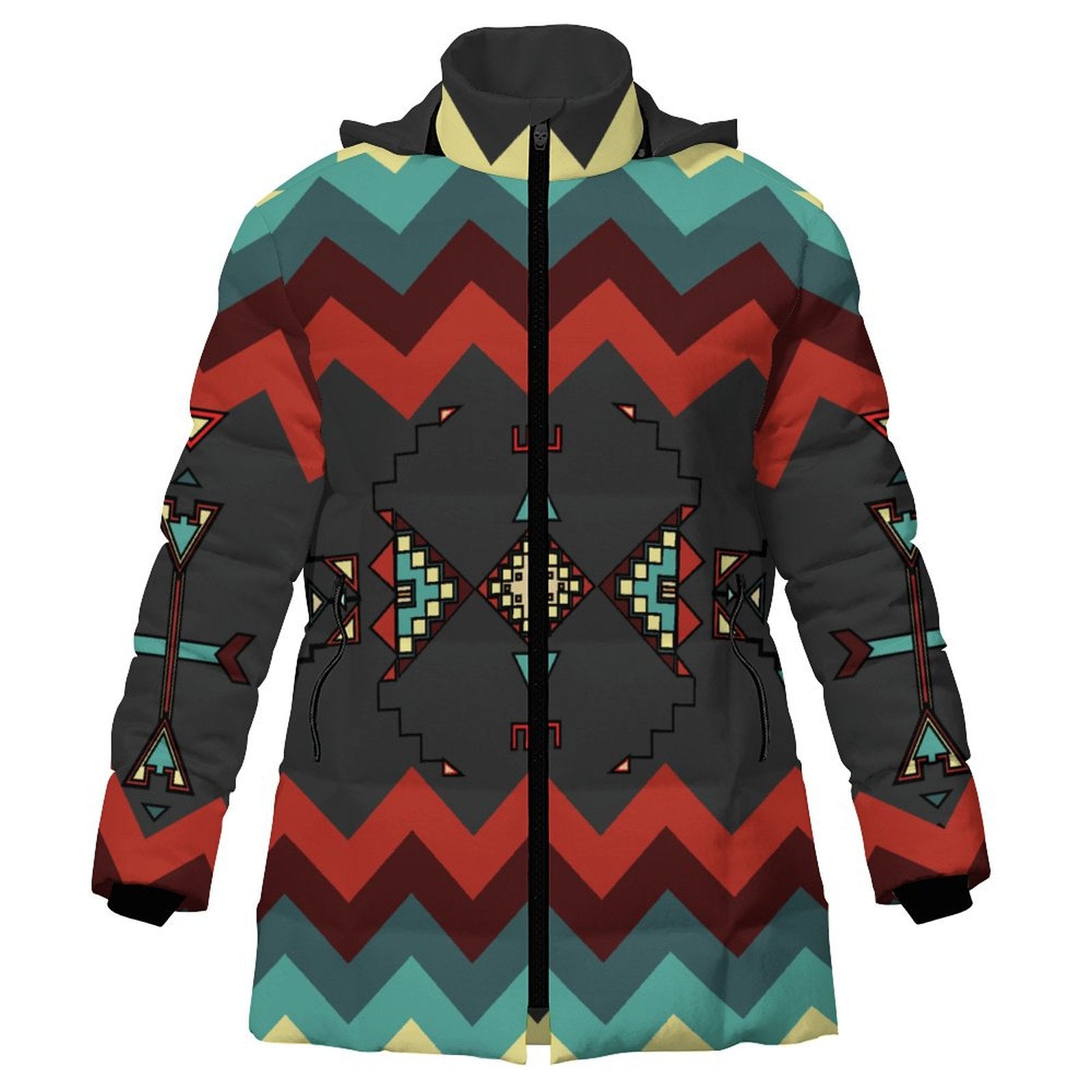 Earth Stepper Women's Hooded Puffer Coat