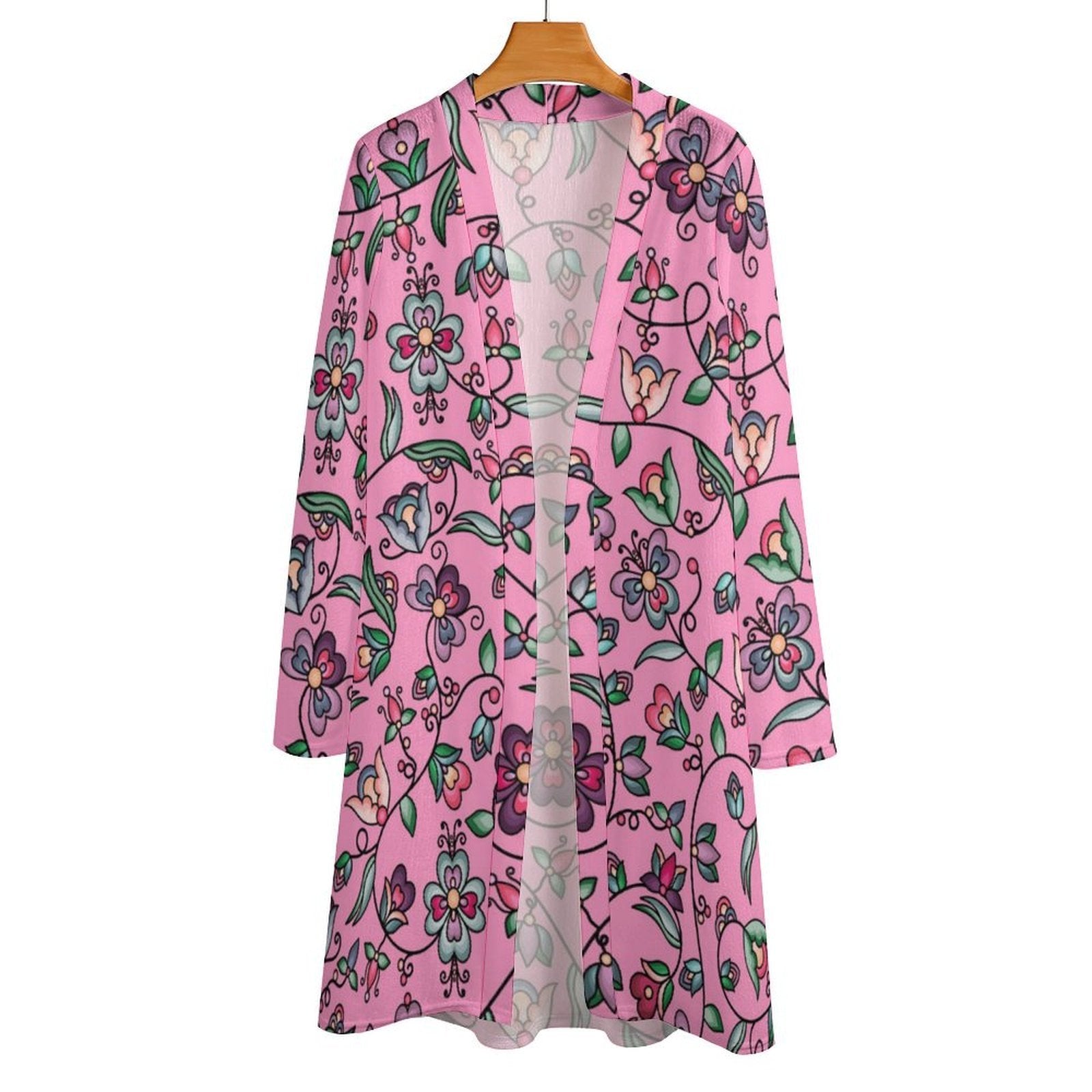 Amber Evening Garland Pink Cardigan