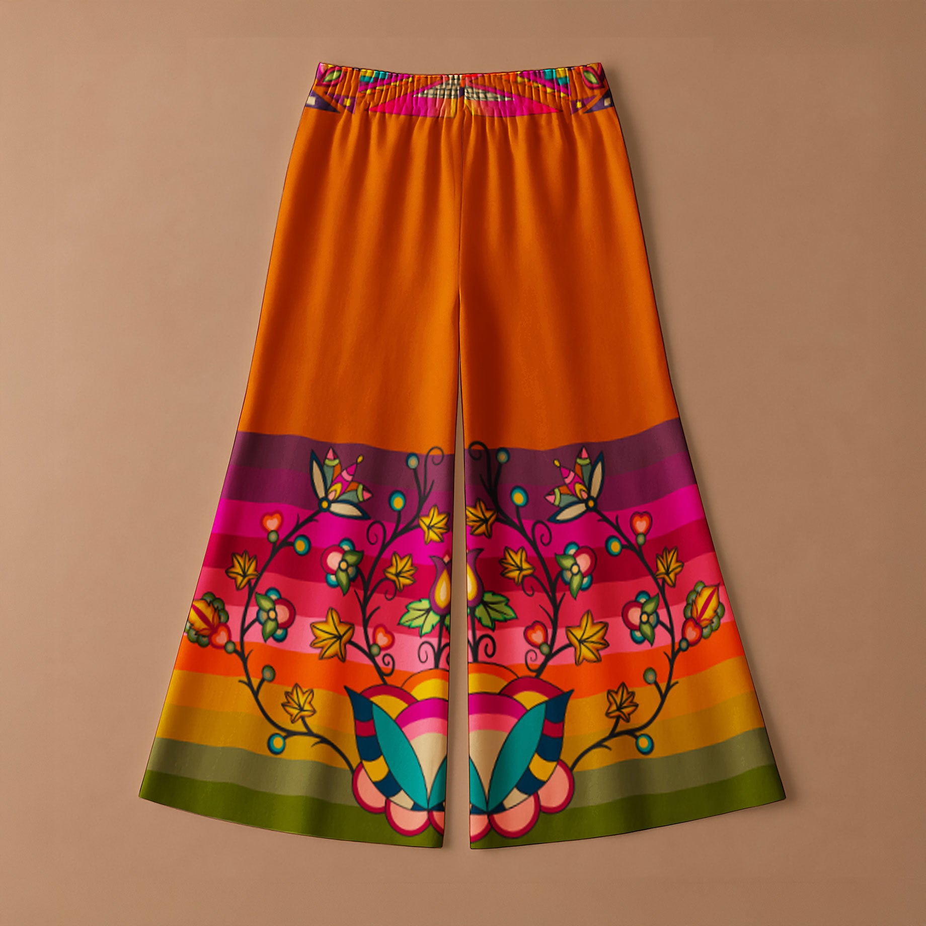 Pumpkin Glow Ribbon Pants