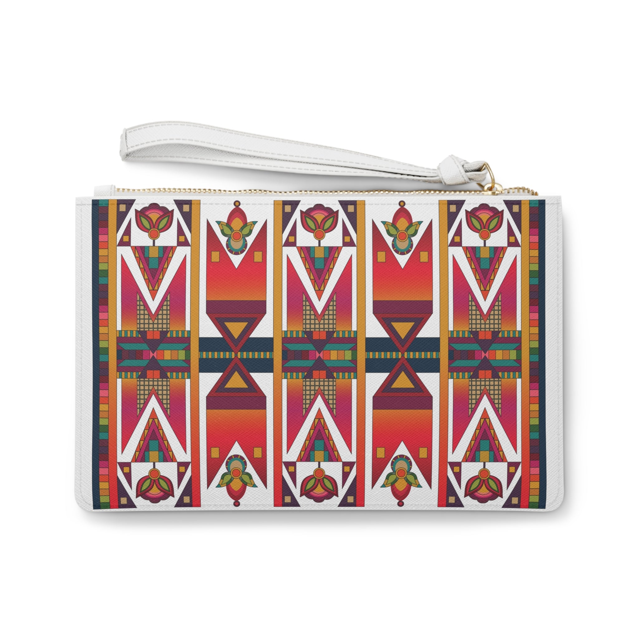 Sunset Pathways Clutch Bag