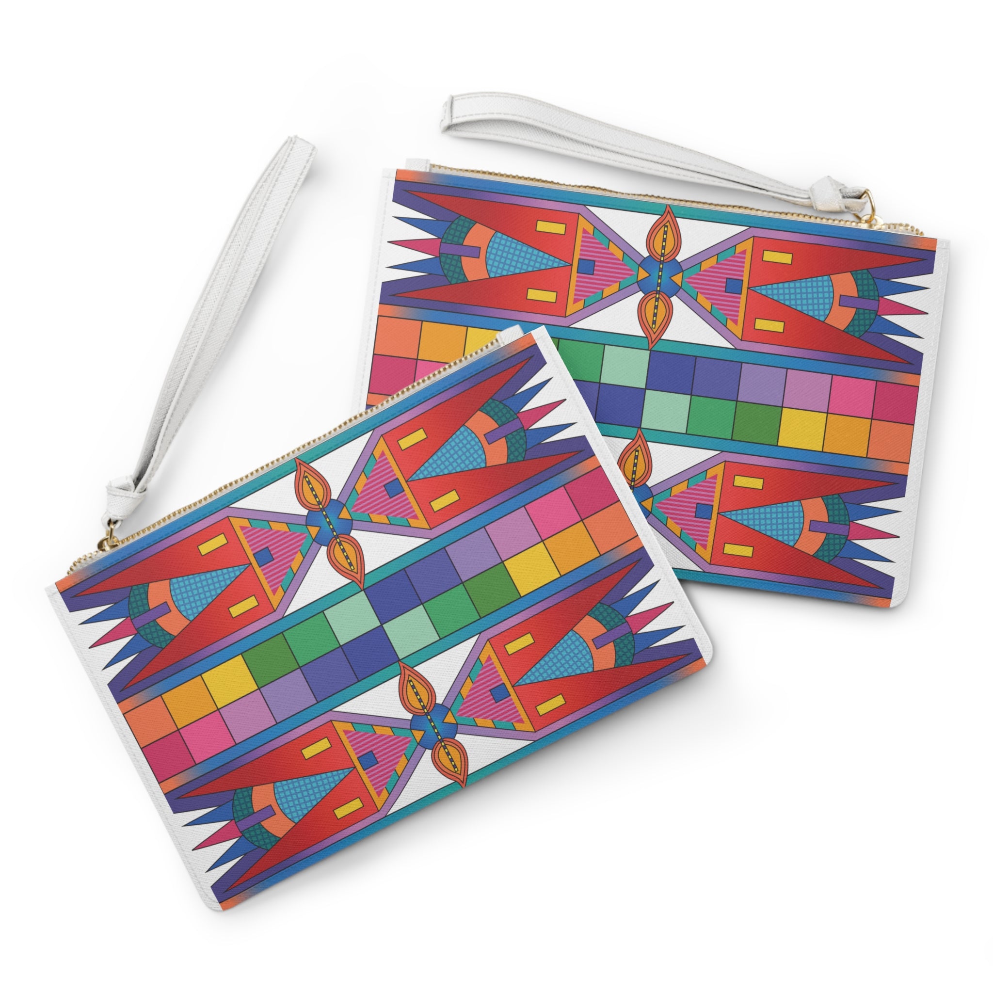 Rainbow Spirit Path Clutch Bag