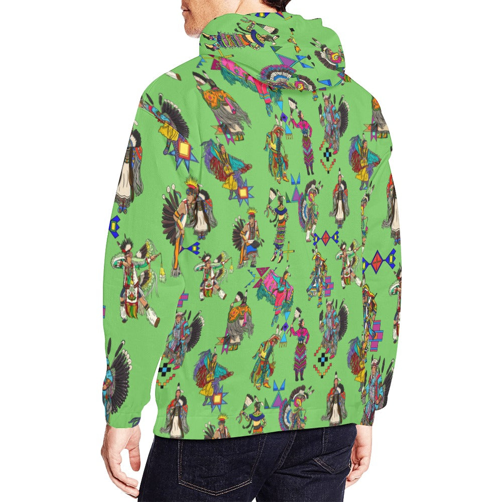 Grand Entry Dancers Grass Hoodie for Men (USA Size)