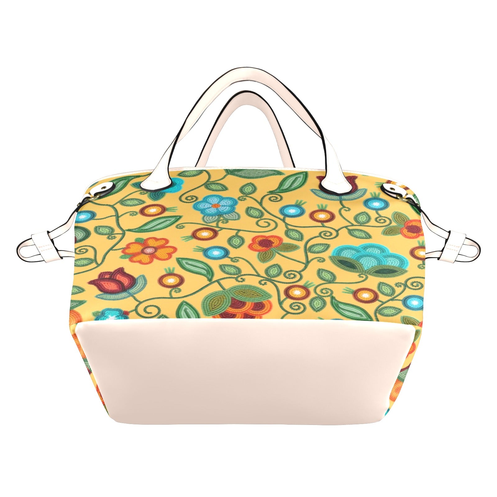 Prairie Fire Petals Honey Clover Canvas Tote Bag